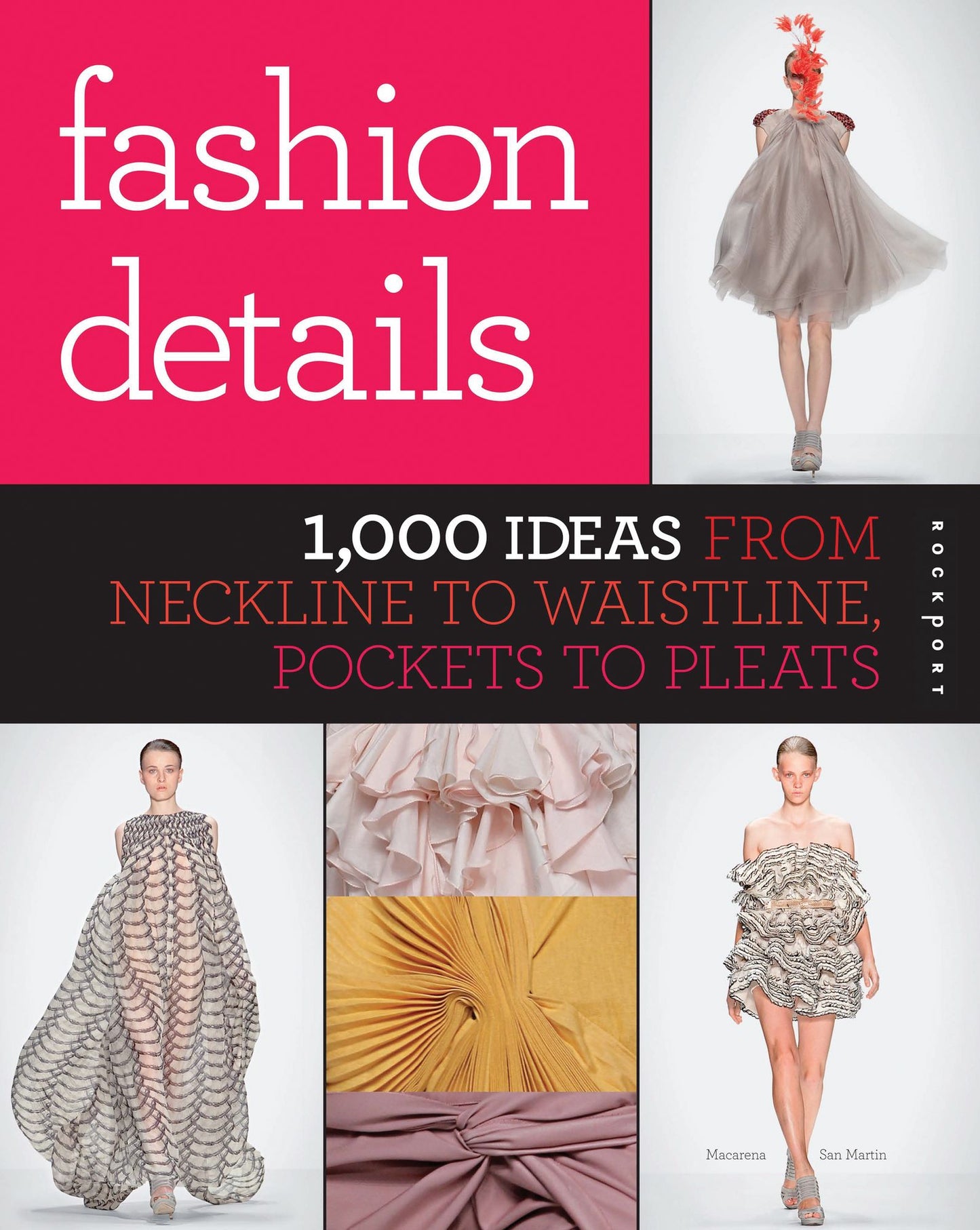 Fashion Details: 1,000 Ideas from Neckline to Waistline, Pockets to Pleats (PagePerfect NOOK Book)
