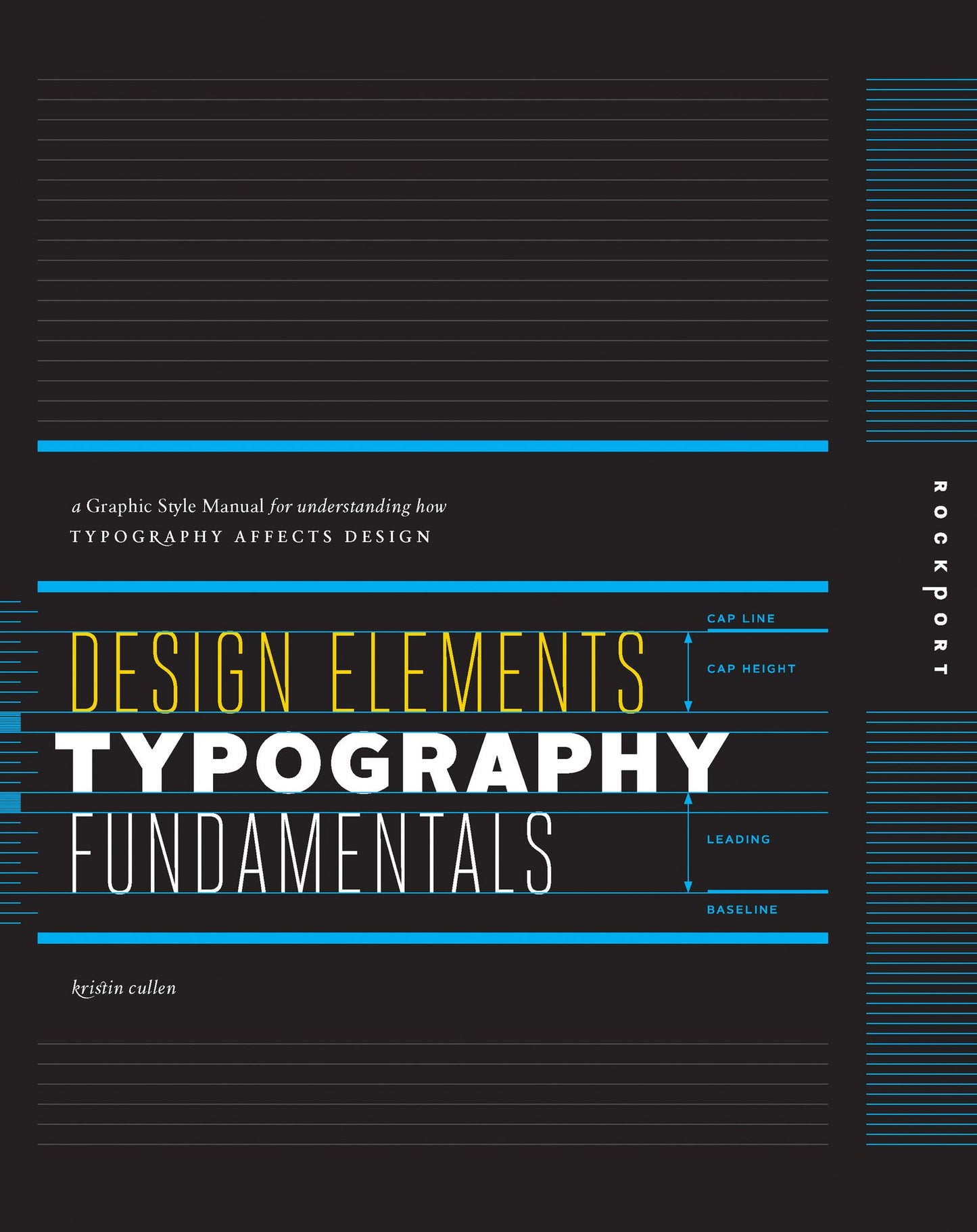 Design Elements, Typography Fundamentals: A Graphic Style Manual for Understanding How Typography Affects Design (PagePerfect NOOK Book)