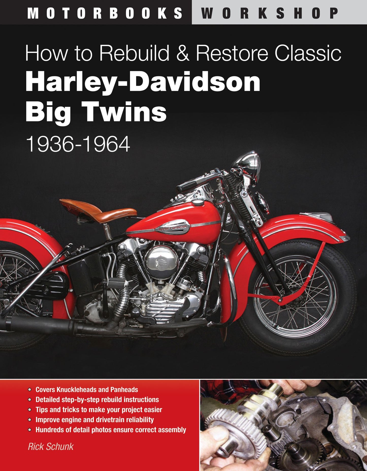 How to Rebuild and Restore Classic Harley-Davidson Big Twins 1936-1964 (PagePerfect NOOK Book)