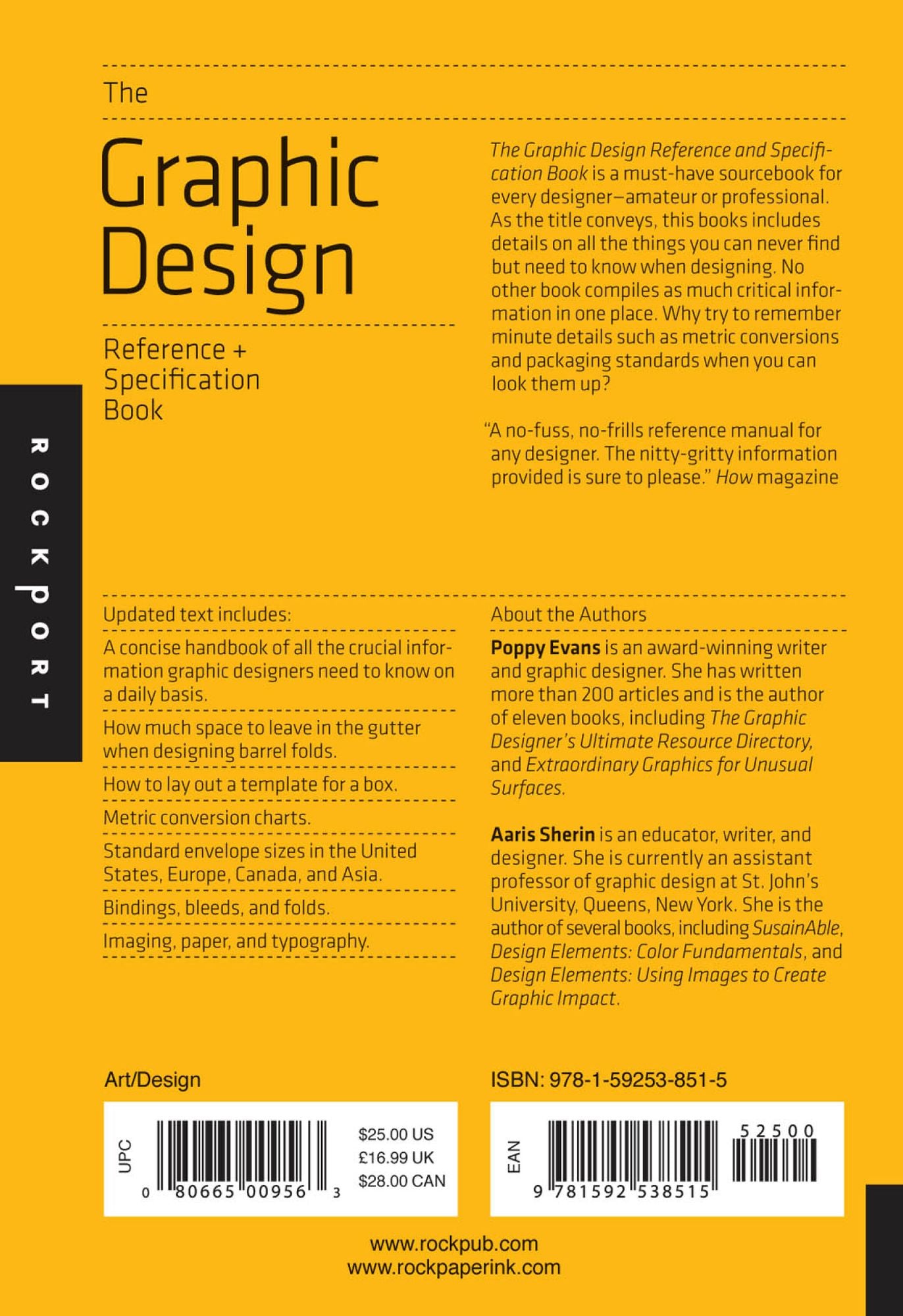 The Graphic Design Reference & Specification Book: Everything Graphic Designers Need to Know Every Day