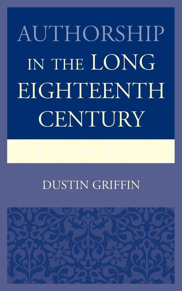 Authorship in the Long Eighteenth Century