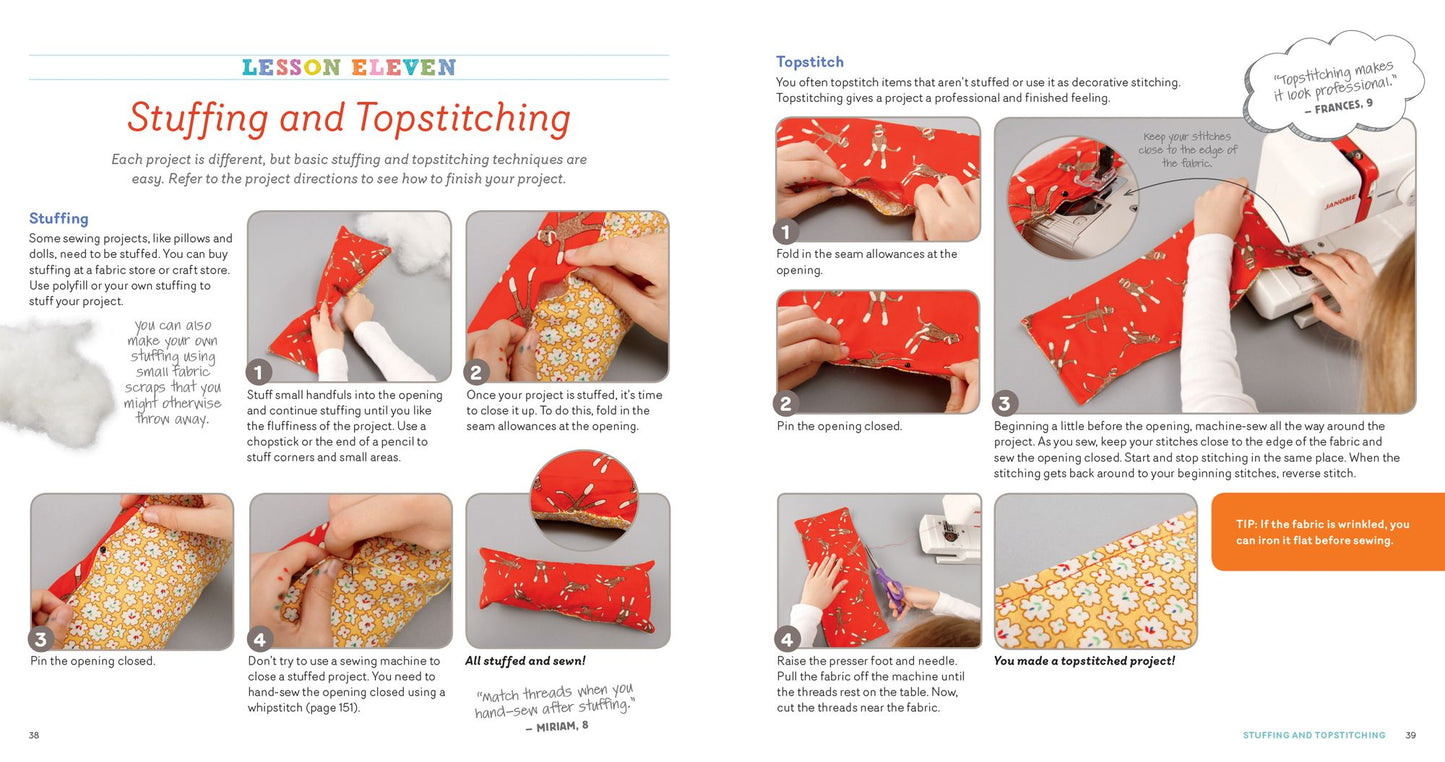 Sewing School 2: Lessons in Machine Sewing; 20 Projects Kids Will Love to Make