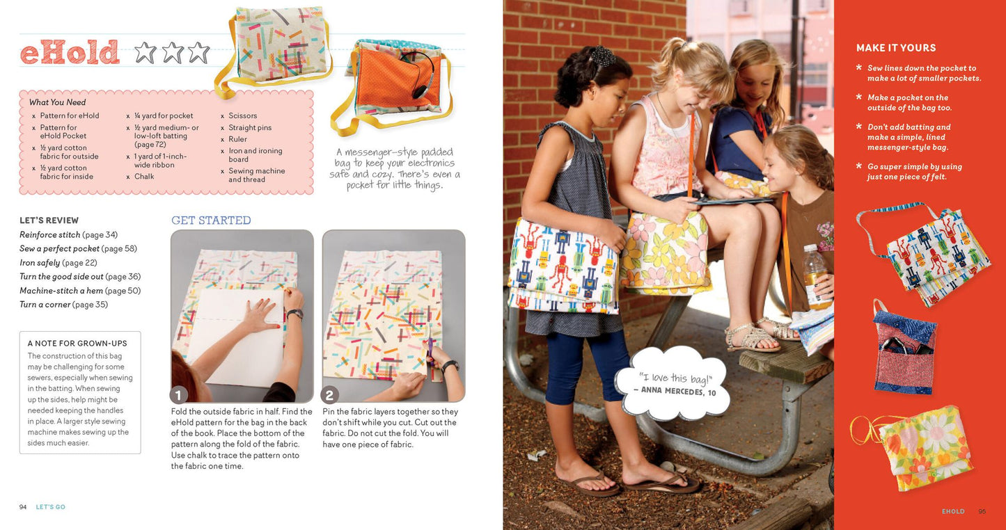 Sewing School 2: Lessons in Machine Sewing; 20 Projects Kids Will Love to Make