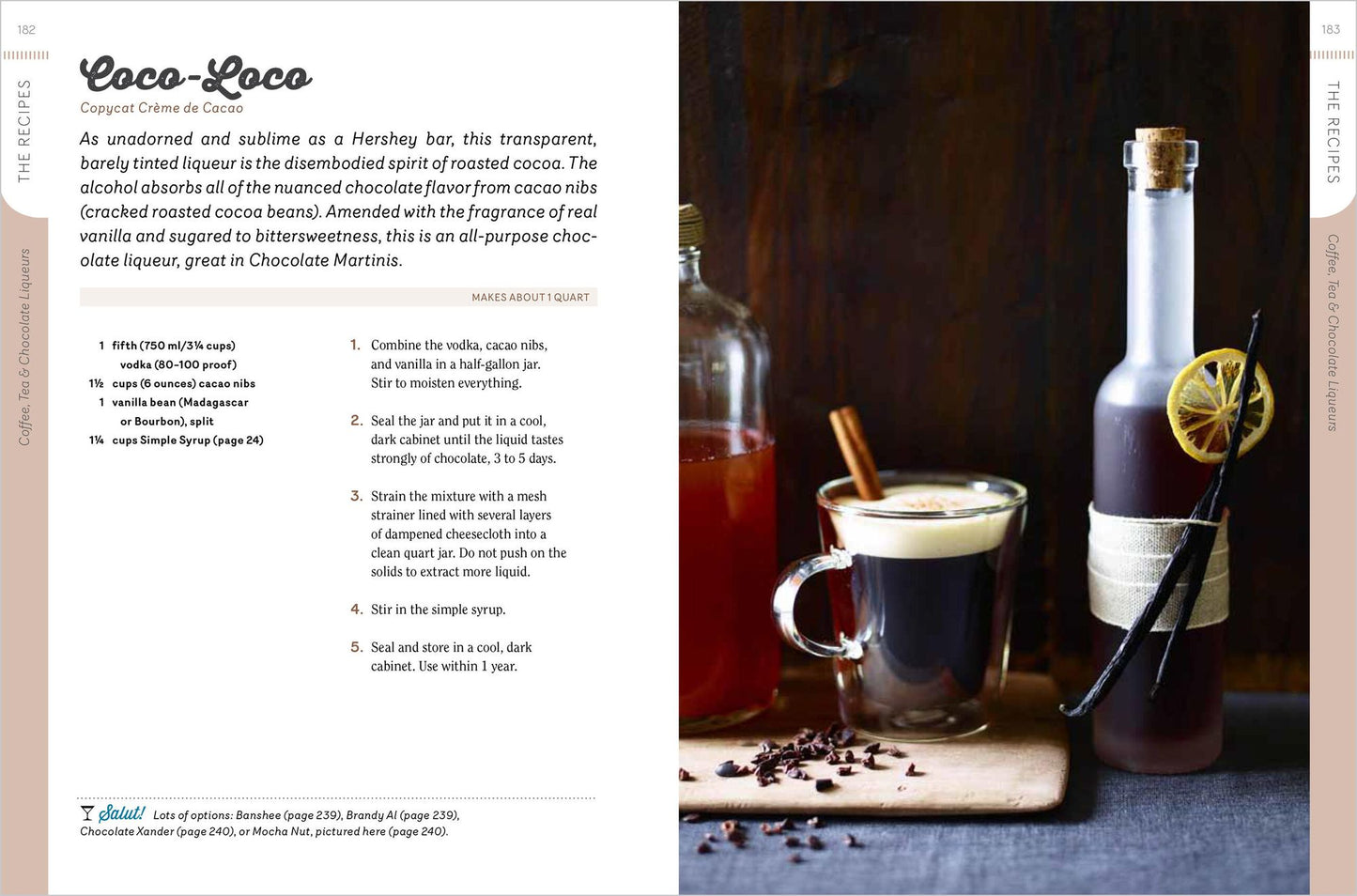 Homemade Liqueurs and Infused Spirits: Innovative Flavor Combinations, Plus Homemade Versions of Kahlua, Cointreau, and Other Popular Liqueurs