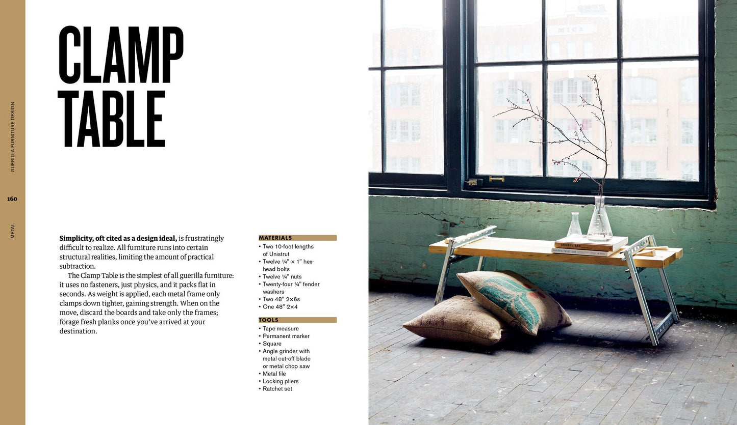 Guerilla Furniture Design: How to Build Lean, Modern Furniture with Salvaged Materials