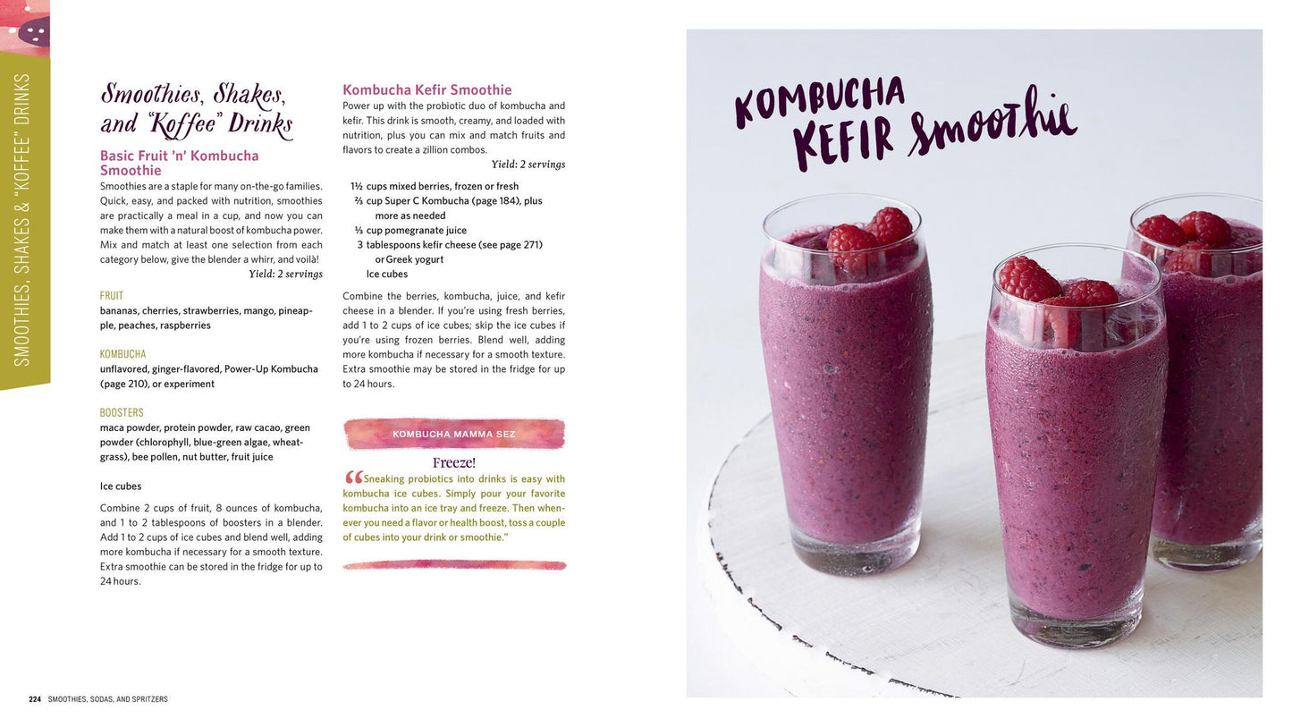 The Big Book of Kombucha: Brewing, Flavoring, and Enjoying the Health Benefits of Fermented Tea