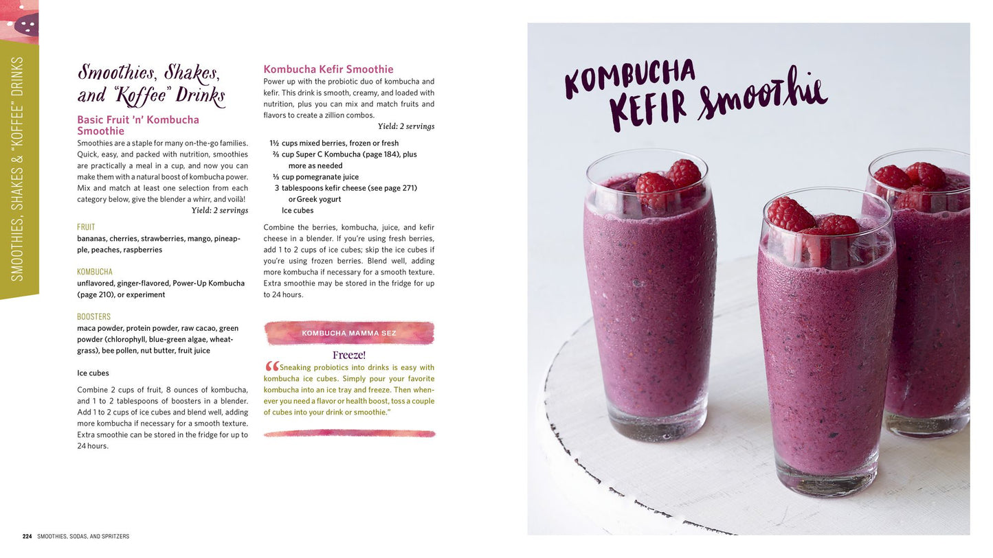 The Big Book of Kombucha: Brewing, Flavoring, and Enjoying the Health Benefits of Fermented Tea