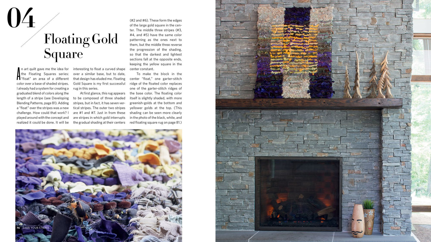 Knitting Fabric Rugs: 28 Colorful Designs for Crafters of Every Level
