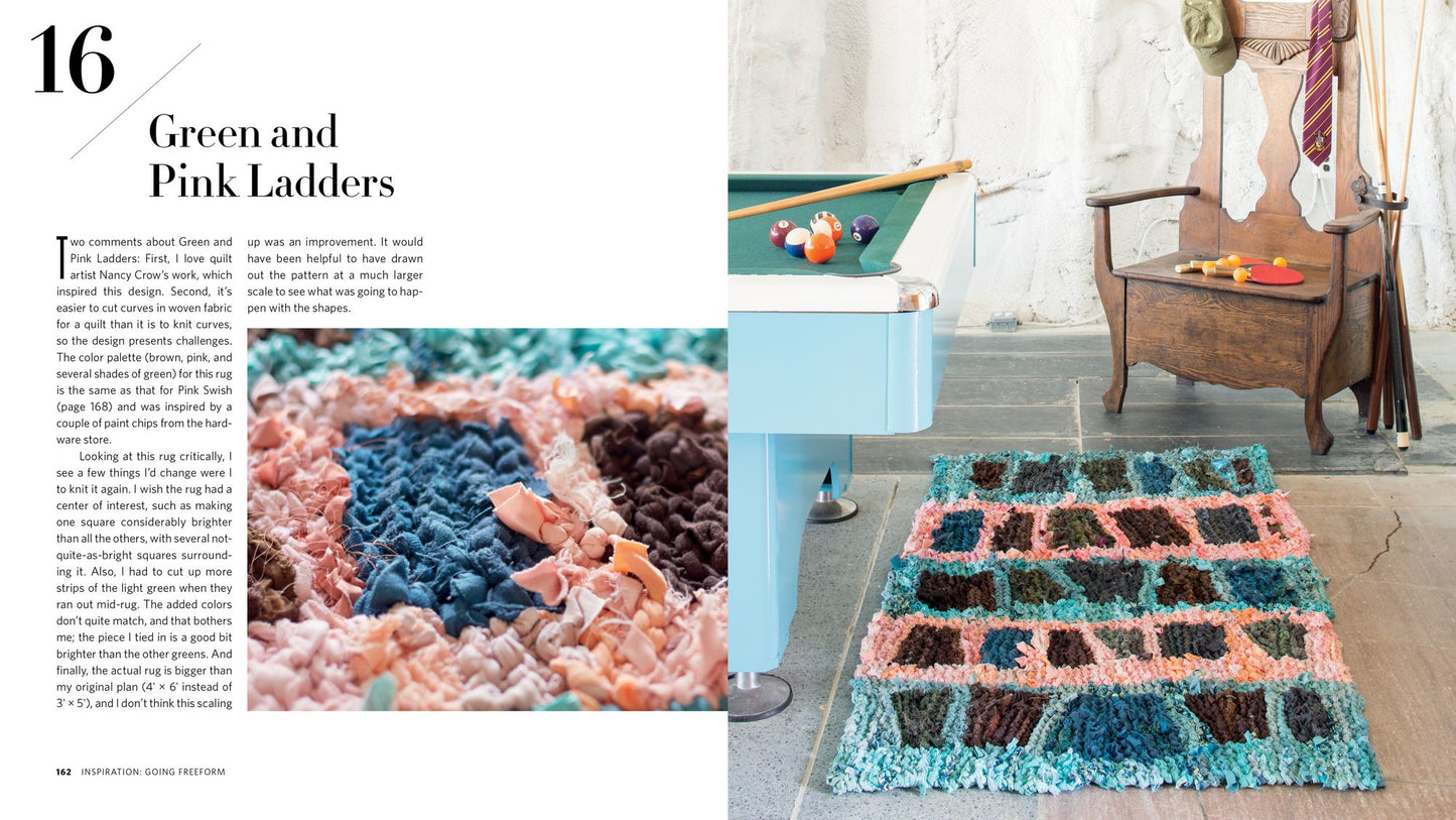 Knitting Fabric Rugs: 28 Colorful Designs for Crafters of Every Level
