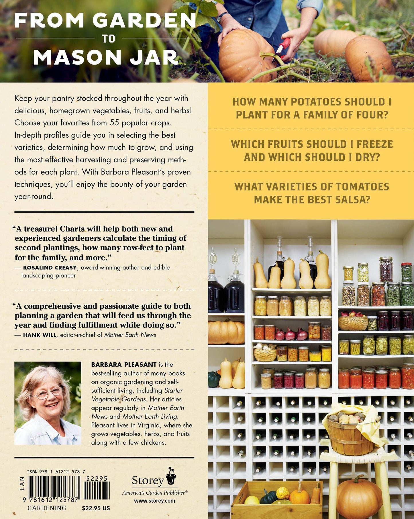 Homegrown Pantry: A Gardener's Guide to Selecting the Best Varieties & Planting the Perfect Amounts for What You Want to Eat Year-Round