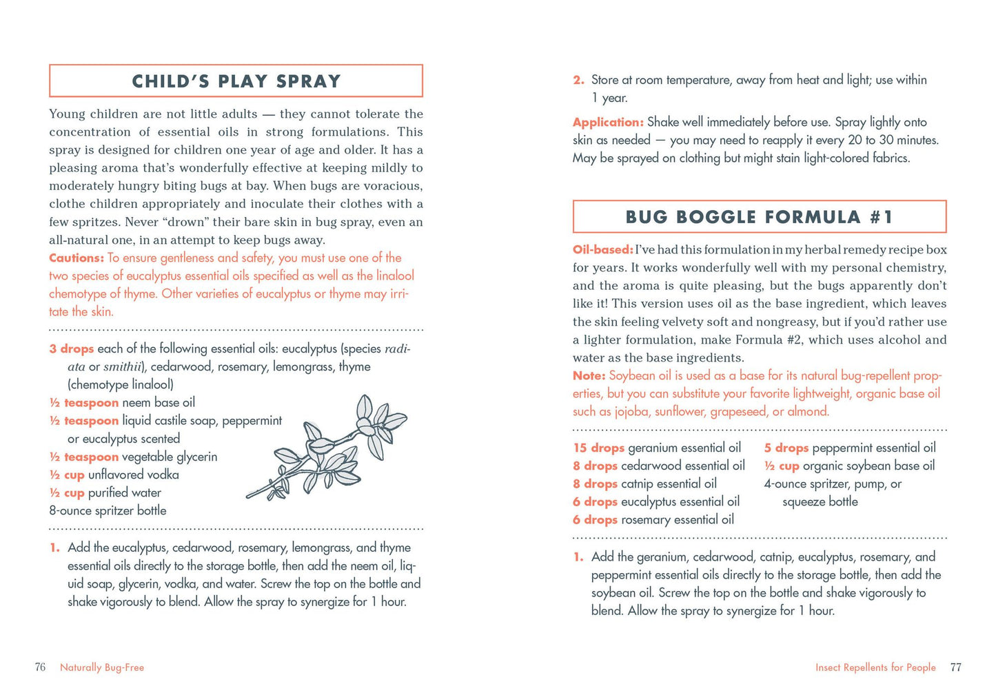 Naturally Bug-Free: 75 Nontoxic Recipes for Repelling Mosquitoes, Ticks, Fleas, Ants, Moths & Other Pesky Insects