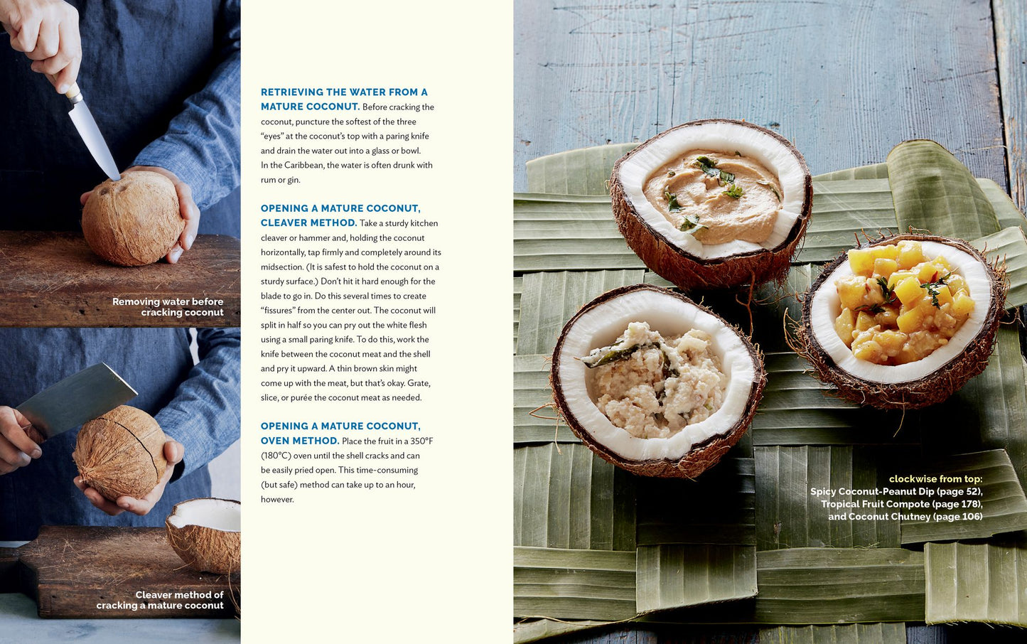 Cooking with Coconut: 125 Recipes for Healthy Eating; Delicious Uses for Every Form: Oil, Flour, Water, Milk, Cream, Sugar, Dried & Shredded
