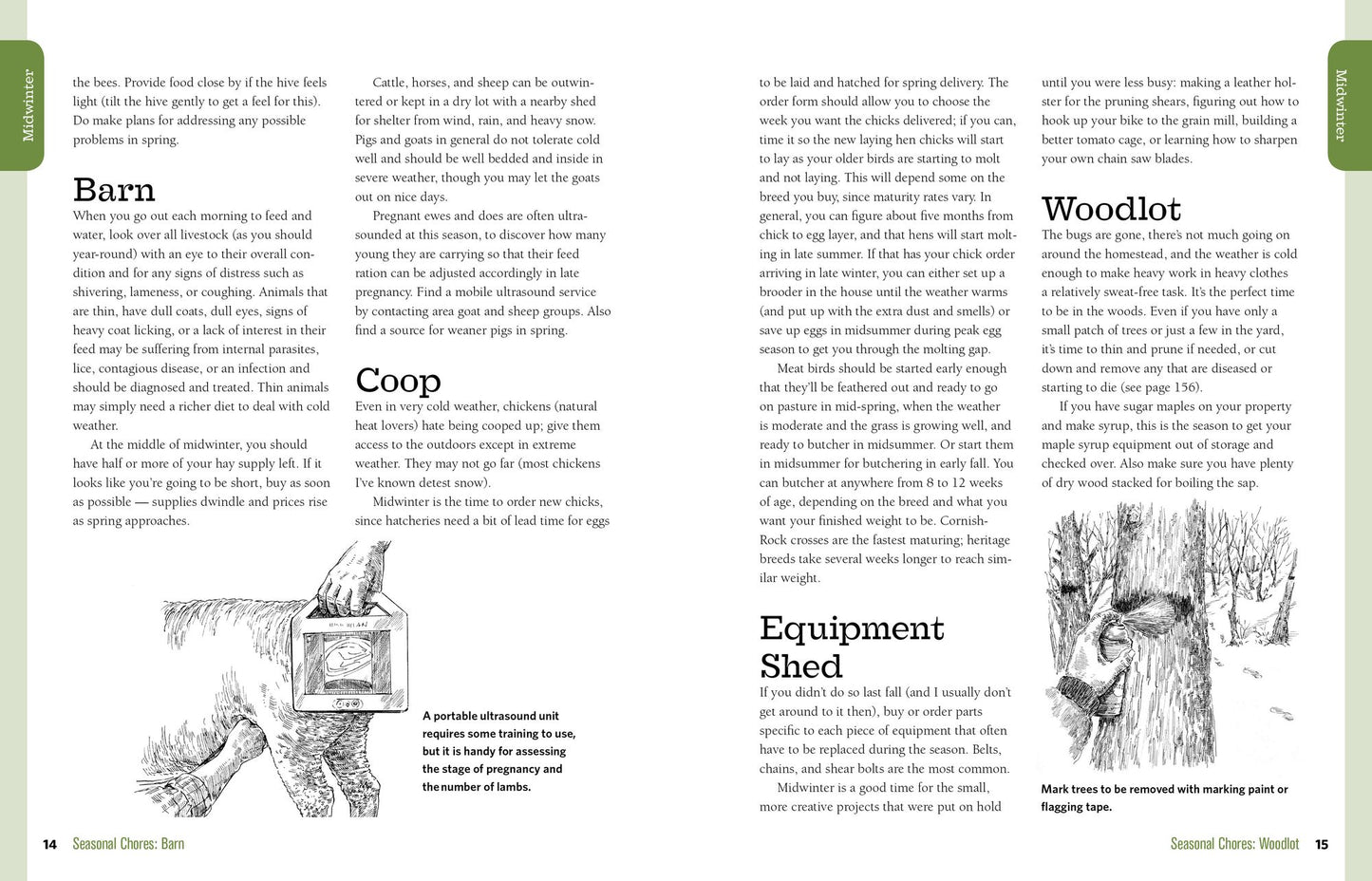 The Backyard Homestead Seasonal Planner: What to Do & When to Do It in the Garden, Orchard, Barn, Pasture & Equipment Shed