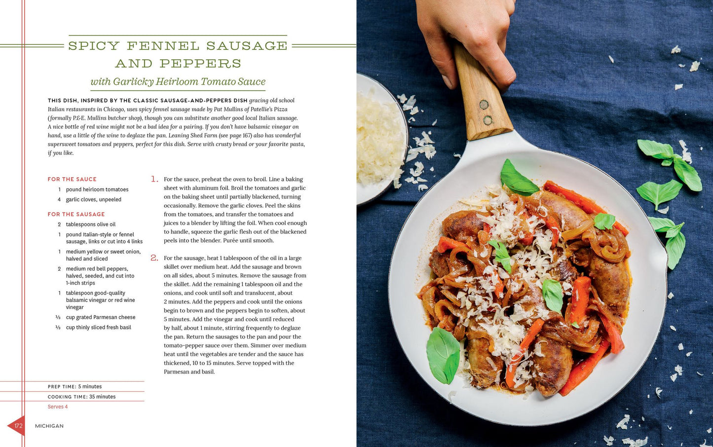 The Lake Michigan Cottage Cookbook: Door County Cherry Pie, Sheboygan Bratwurst, Traverse City Trout, and 115 More Regional Favorites