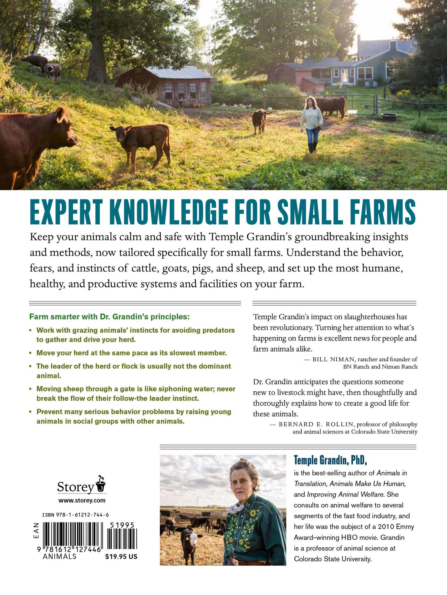 Temple Grandin's Guide to Working with Farm Animals: Safe, Humane Livestock Handling Practices for the Small Farm
