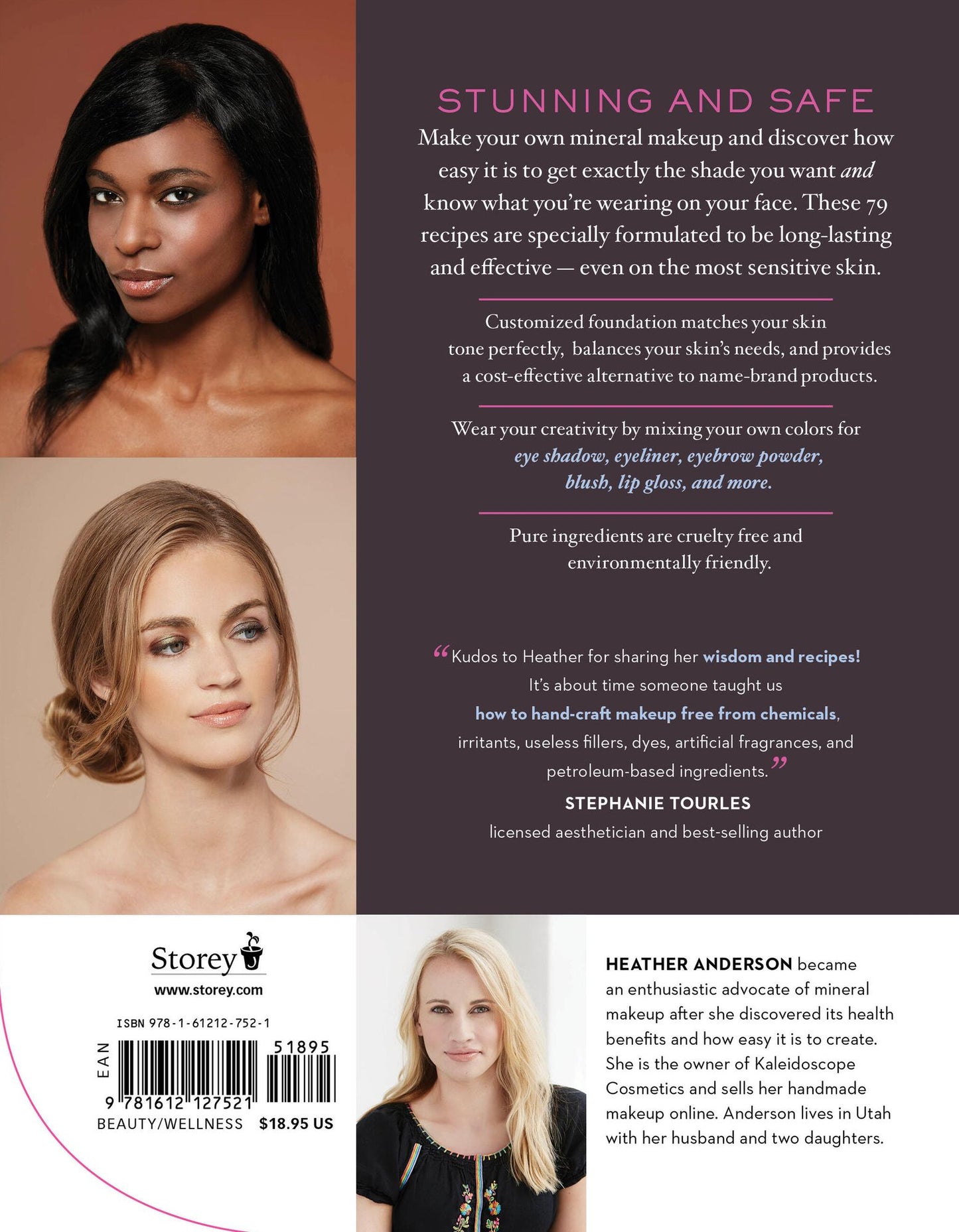 Make Your Own Pure Mineral Makeup: 79 Easy Hypoallergenic Recipes for Radiant Beauty