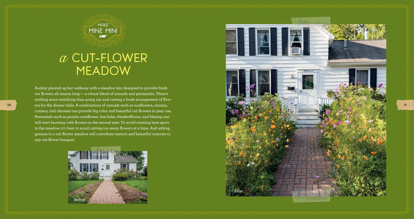 Mini Meadows: Grow a Little Patch of Colorful Flowers Anywhere Around Your Yard