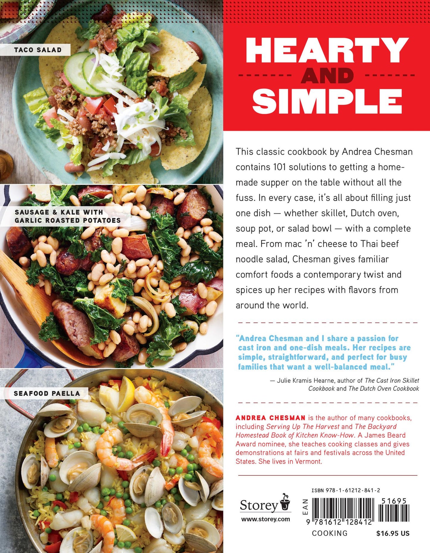 101 One-Dish Dinners: Hearty Recipes for the Dutch Oven, Skillet & Casserole Pan