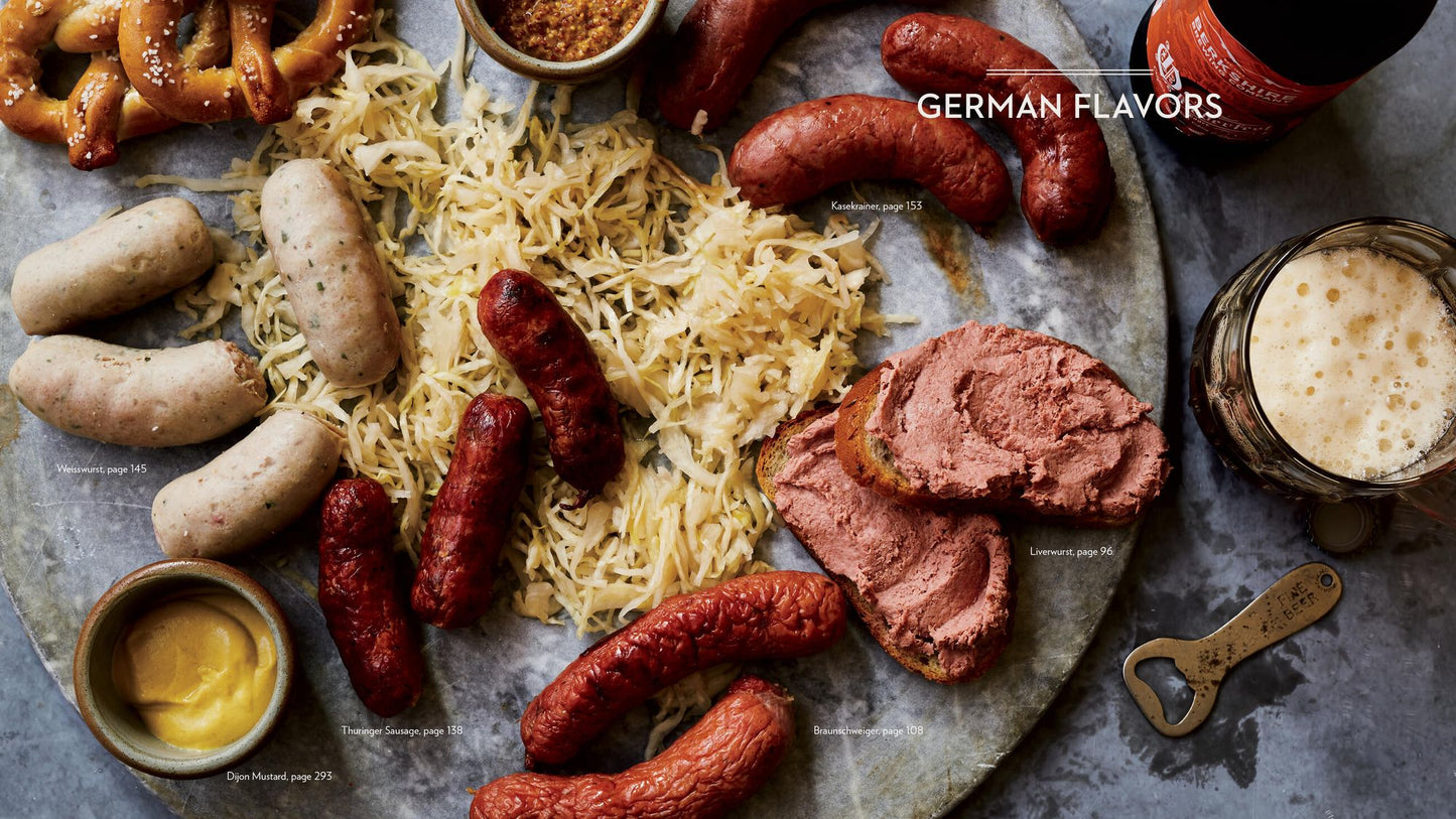 Home Sausage Making, 4th Edition: From Fresh and Cooked to Smoked, Dried, and Cured: 100 Specialty Recipes