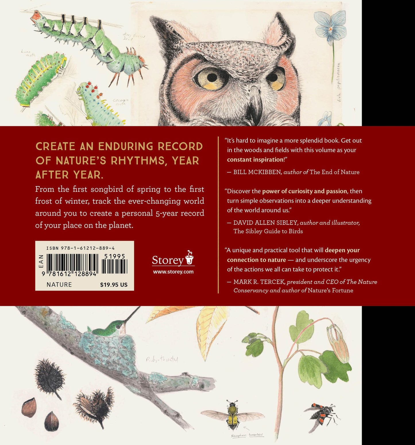 The Naturalist's Notebook: An Observation Guide and 5-Year Calendar-Journal for Tracking Changes in the Natural World Around You