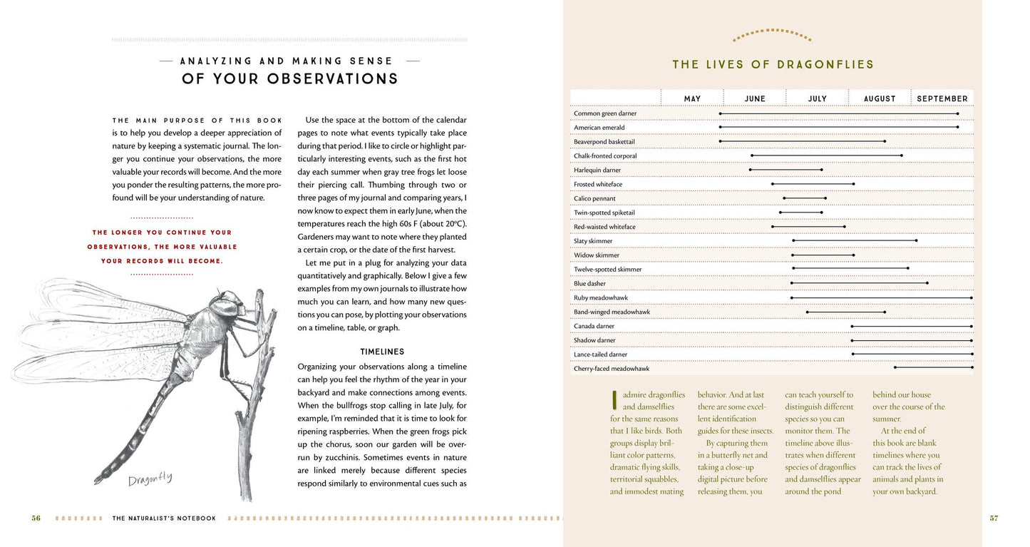 The Naturalist's Notebook: An Observation Guide and 5-Year Calendar-Journal for Tracking Changes in the Natural World Around You