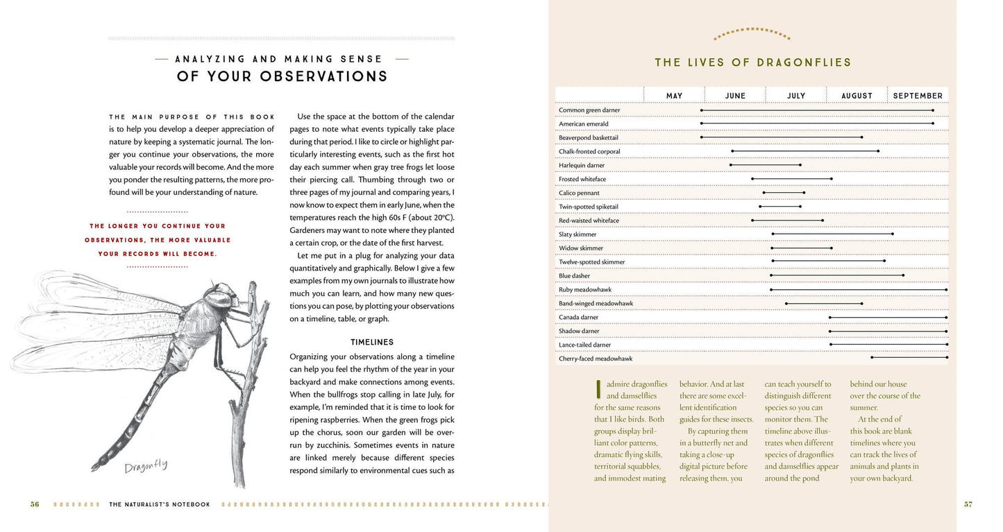 The Naturalist's Notebook: An Observation Guide and 5-Year Calendar-Journal for Tracking Changes in the Natural World Around You