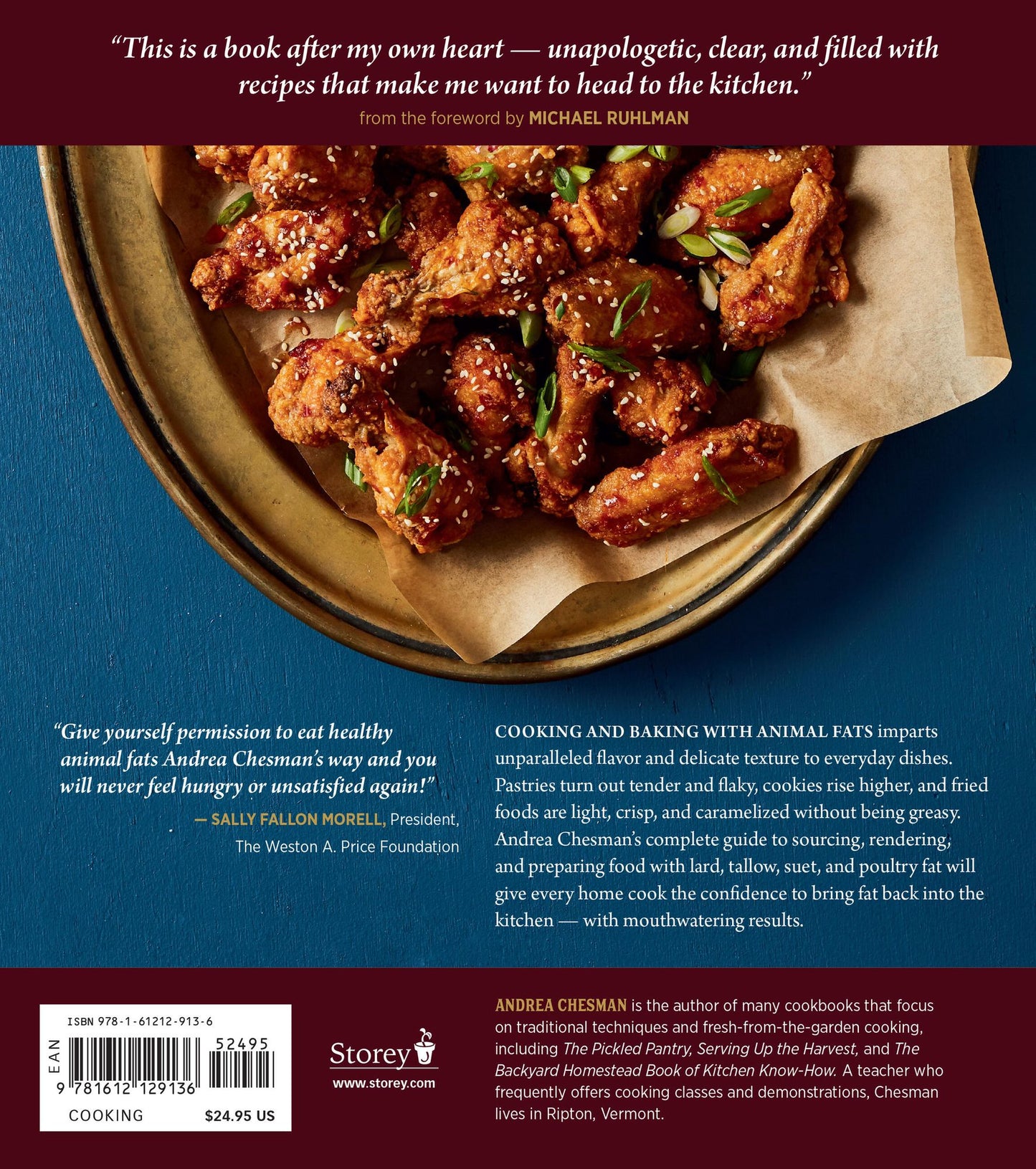 The Fat Kitchen: A Complete Guide to Rendering, Curing, Cooking & Baking with Lard, Tallow & Poultry Fat; 100 Homestyle Recipes