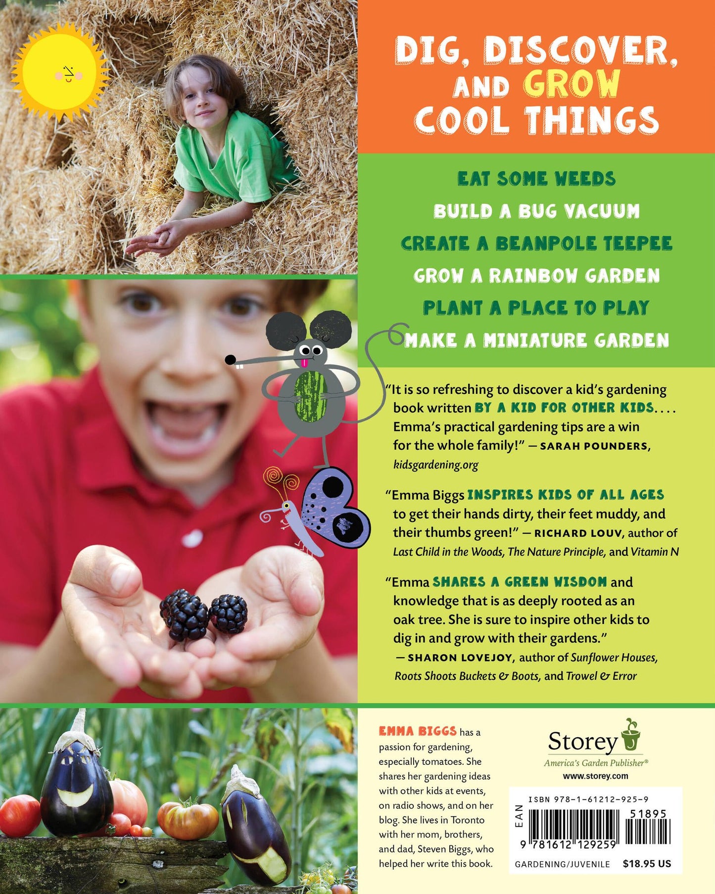 Gardening with Emma: Grow and Have Fun: A Kid-to-Kid Guide