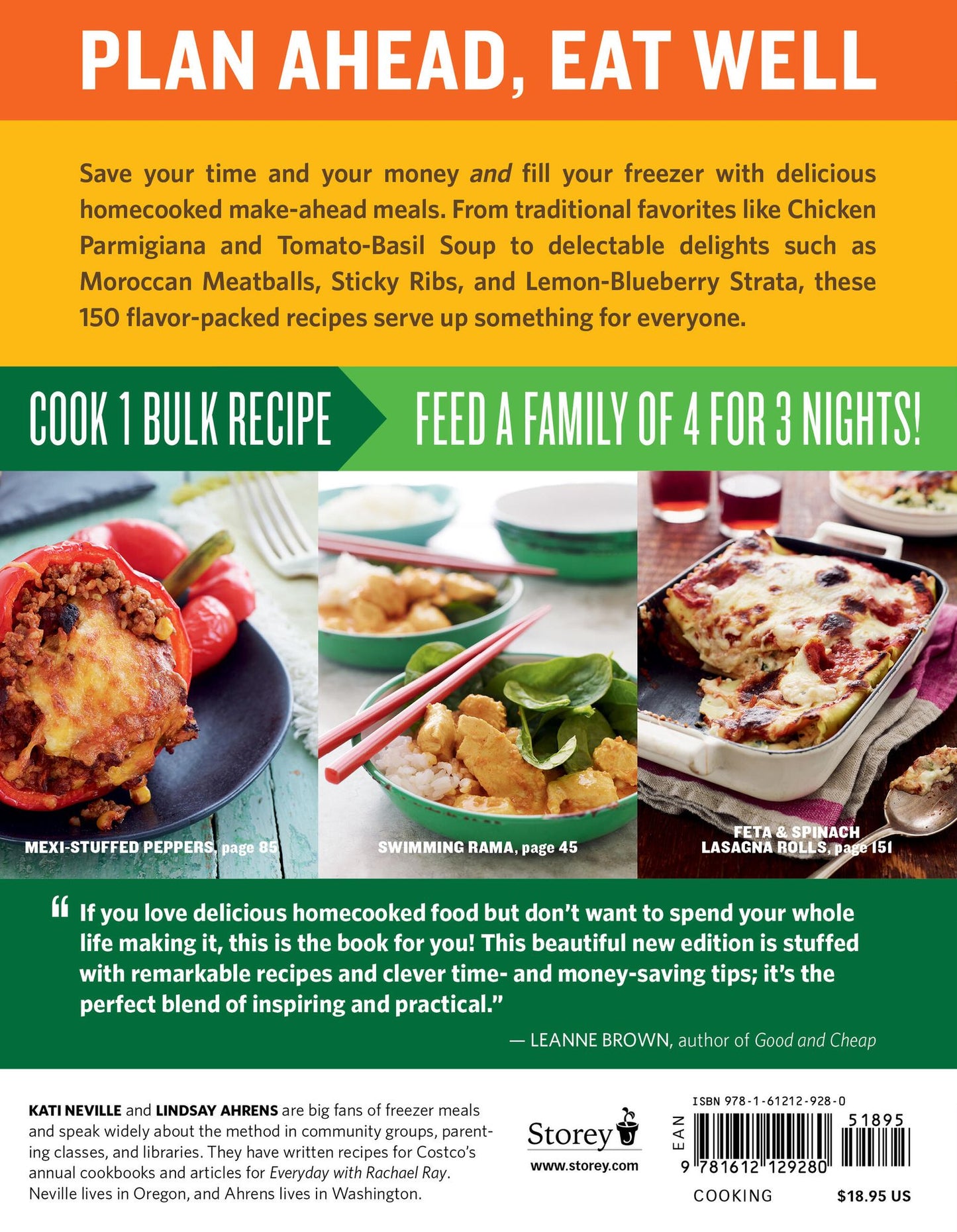 Fix, Freeze, Feast, 2nd Edition: The Delicious, Money-Saving Way to Feed Your Family; Stock Your Freezer with Ready-to-Cook Meals; 150 Recipes