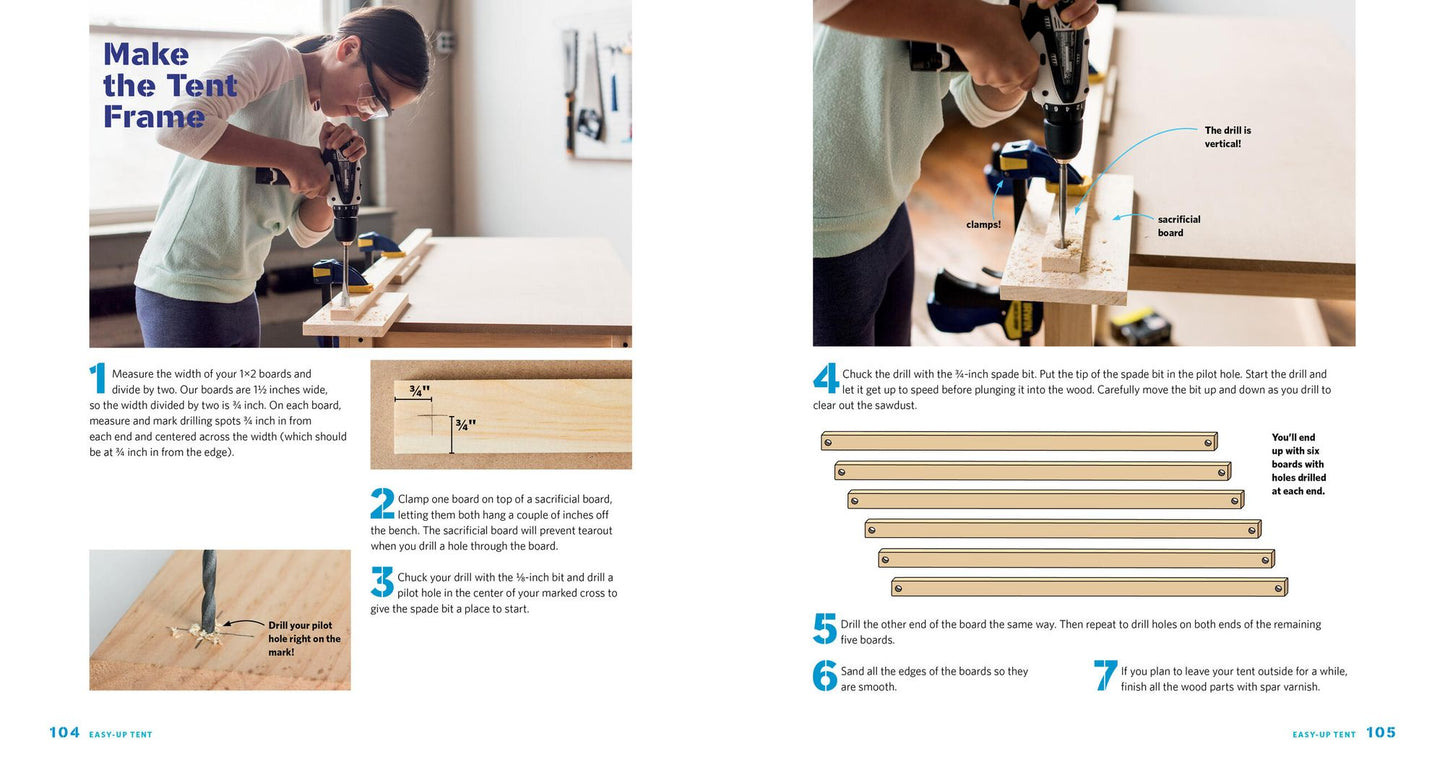 Wood Shop: Handy Skills and Creative Building Projects for Kids