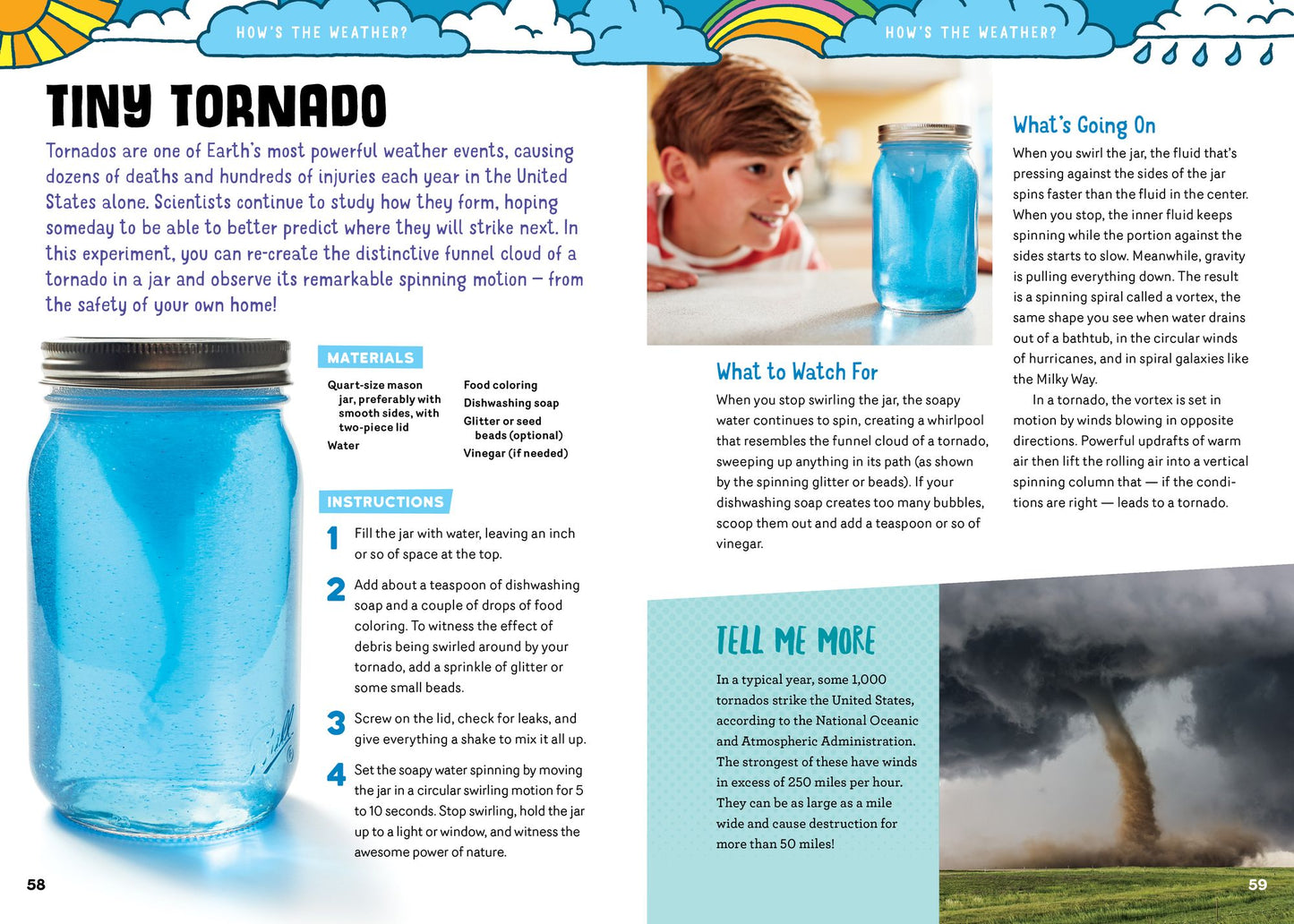 Mason Jar Science: 40 Slimy, Squishy, Super-Cool Experiments; Capture Big Discoveries in a Jar, from the Magic of Chemistry and Physics to the Amazing Worlds of Earth Science and Biology