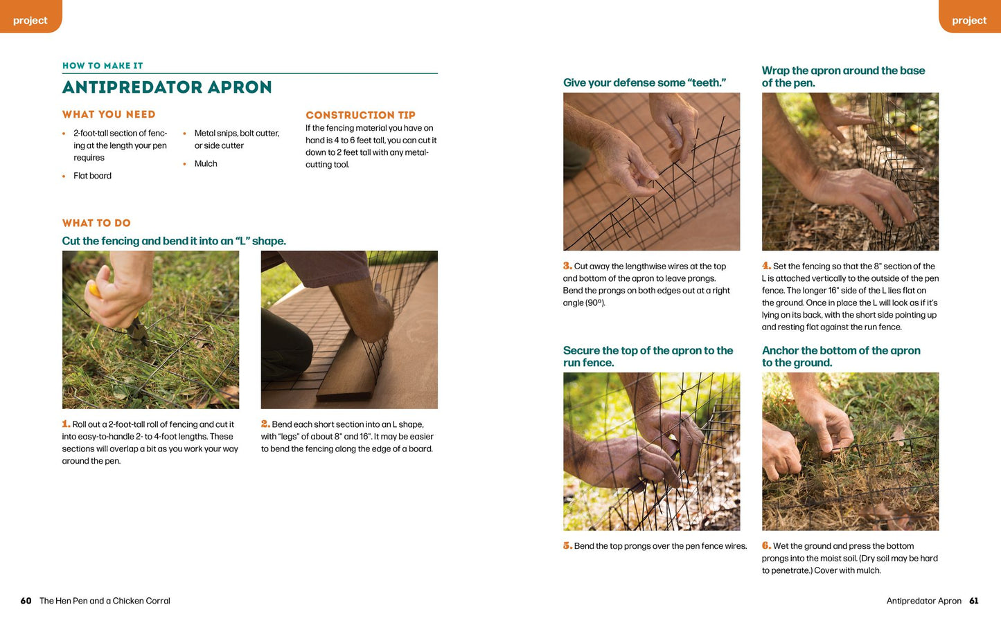 Hentopia: Create a Hassle-Free Habitat for Happy Chickens; 21 Innovative Projects