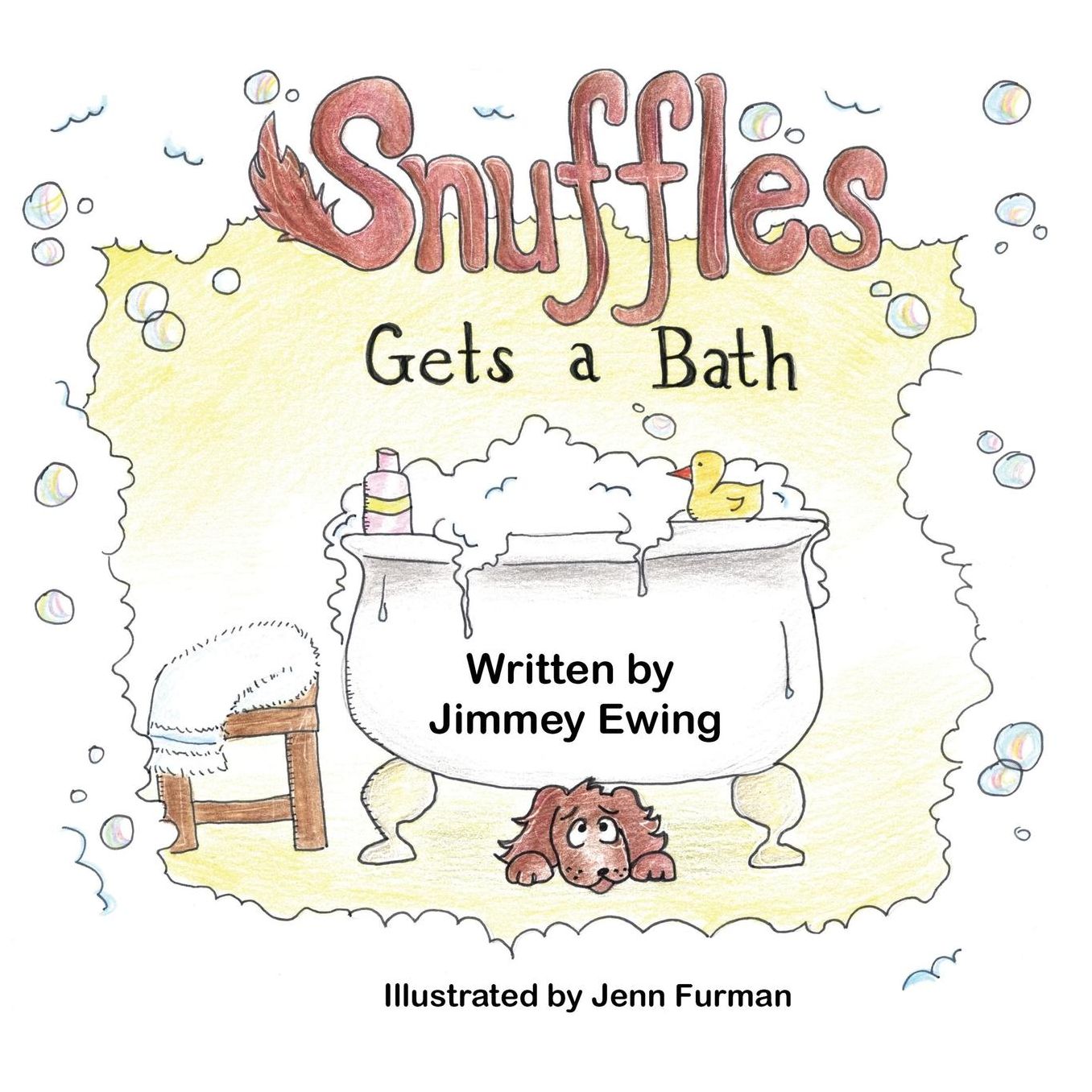 Snuffles Gets a Bath
