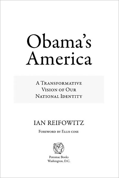 Obama's America: A Transformative Vision of Our National Identity