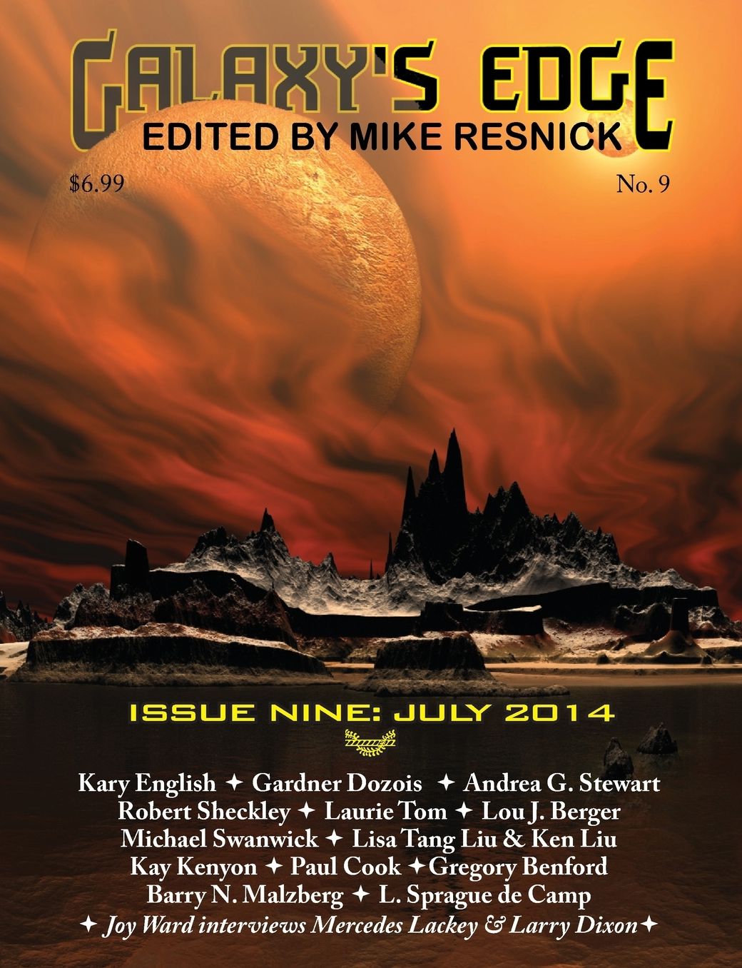 Galaxy's Edge Magazine: Issue 9, July 2014