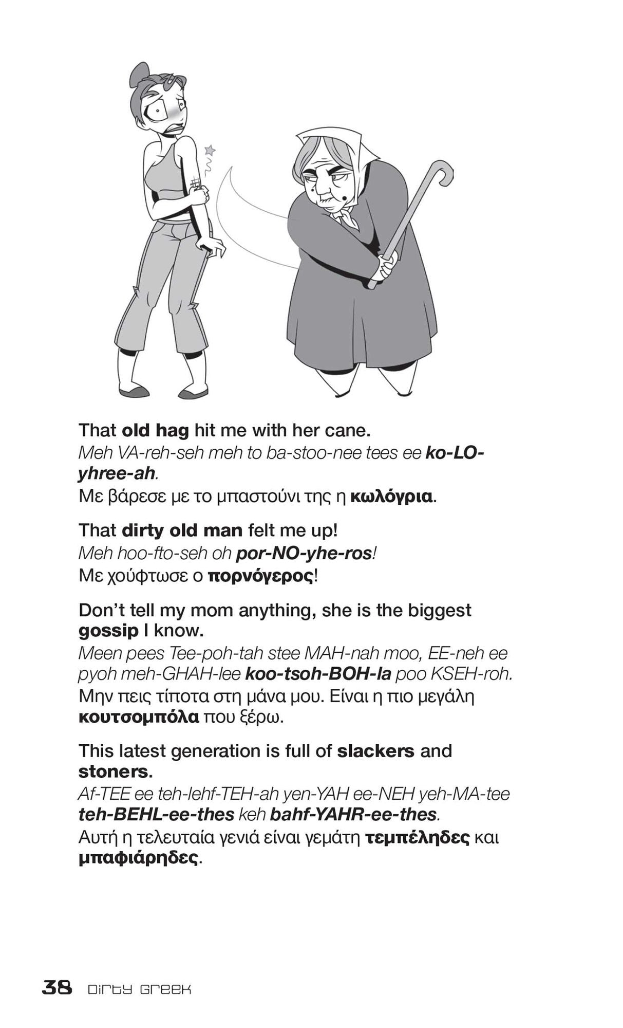 Dirty Greek: Everyday Slang from "What's Up?" to "F*%# Off!"