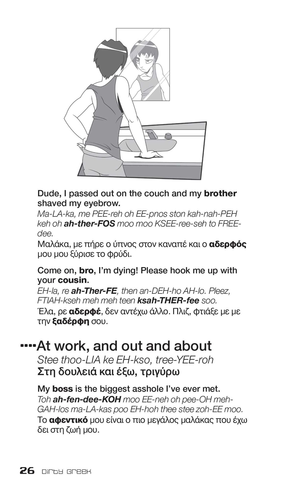 Dirty Greek: Everyday Slang from "What's Up?" to "F*%# Off!"