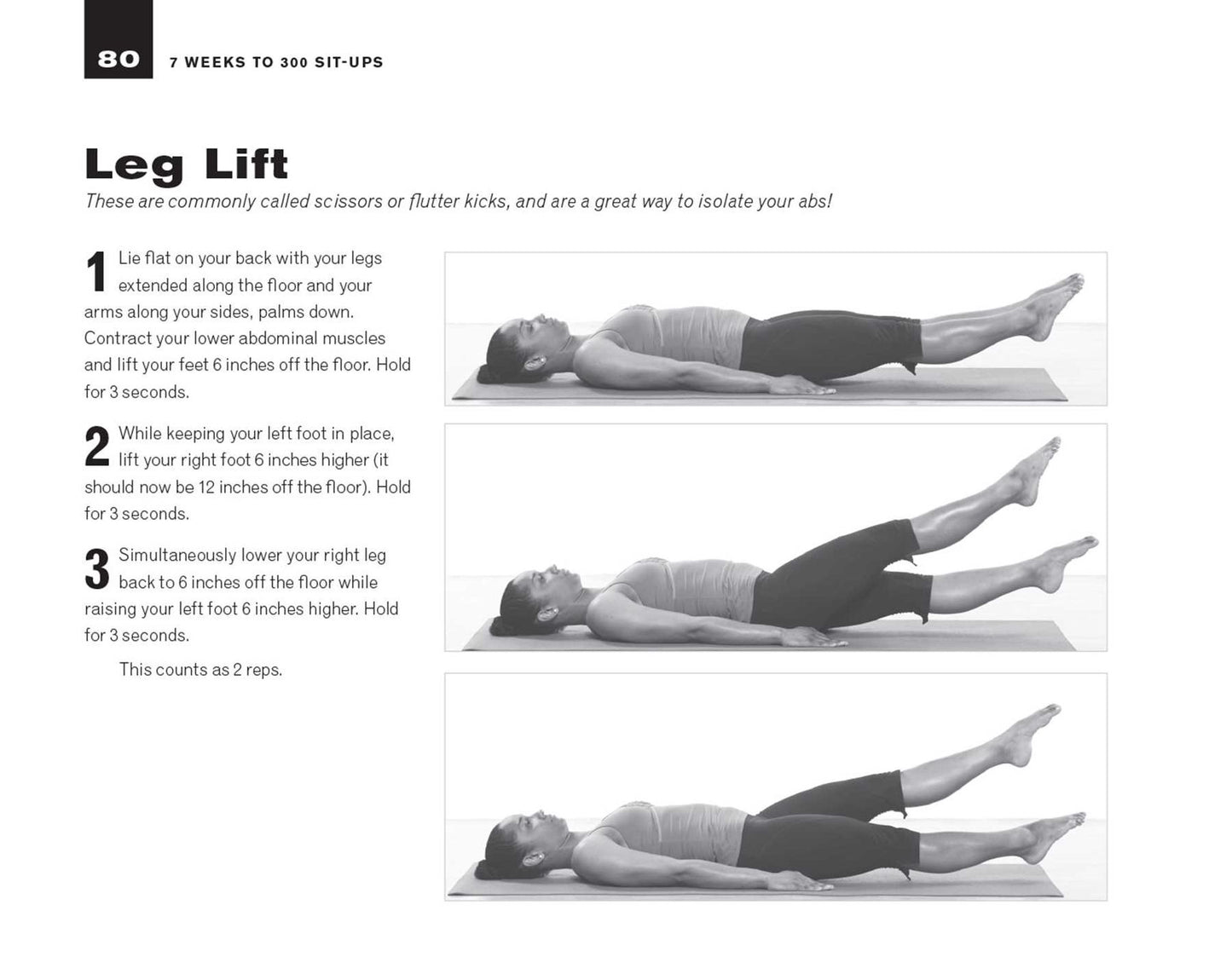 7 Weeks to 300 Sit-Ups: Strengthen and Sculpt Your Abs, Back, Core and Obliques by Training to Do 300 Consecutive Sit-Ups