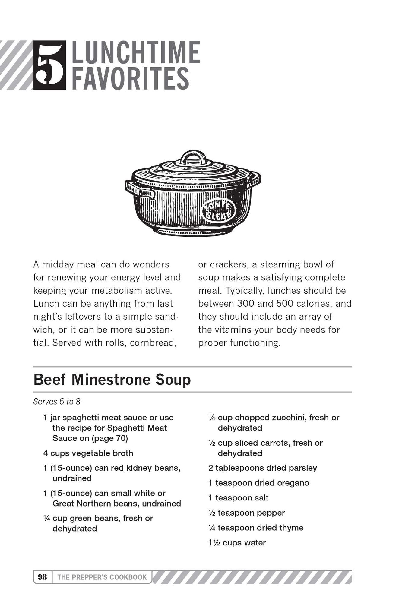 The Prepper's Cookbook: 365 Recipes to Turn Your Emergency Food into Nutritious, Delicious, Life-Saving Meals