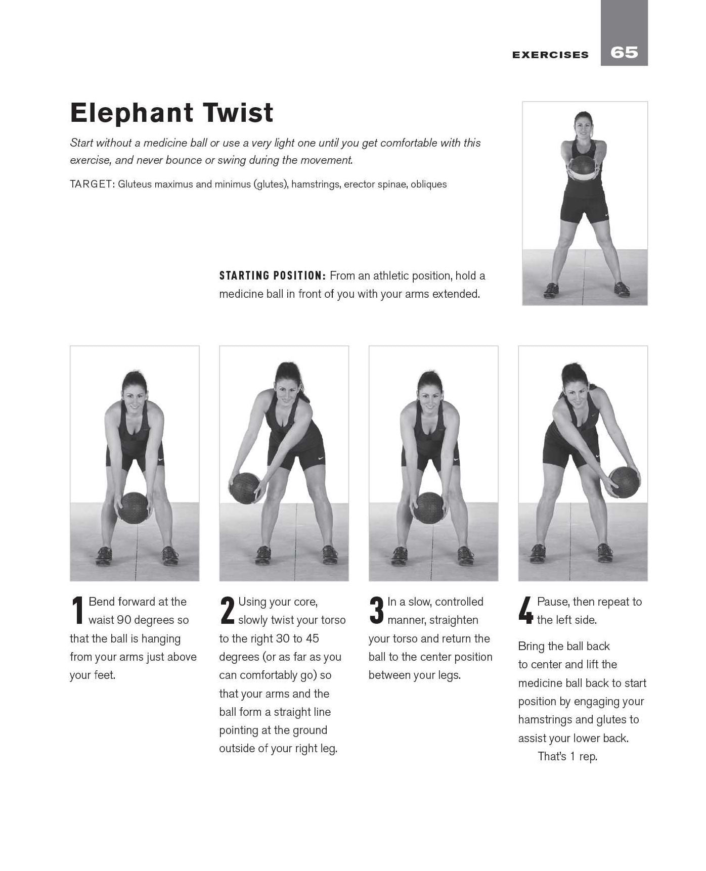 Medicine Ball Workouts: Strengthen Major and Supporting Muscle Groups for Increased Power, Coordination, and Core Stability