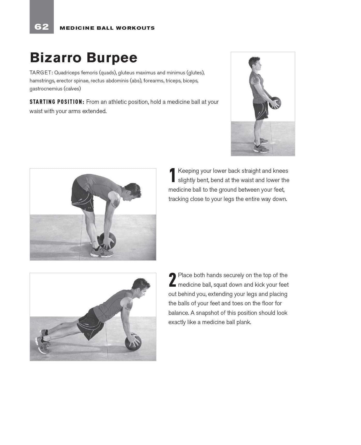 Medicine Ball Workouts: Strengthen Major and Supporting Muscle Groups for Increased Power, Coordination, and Core Stability