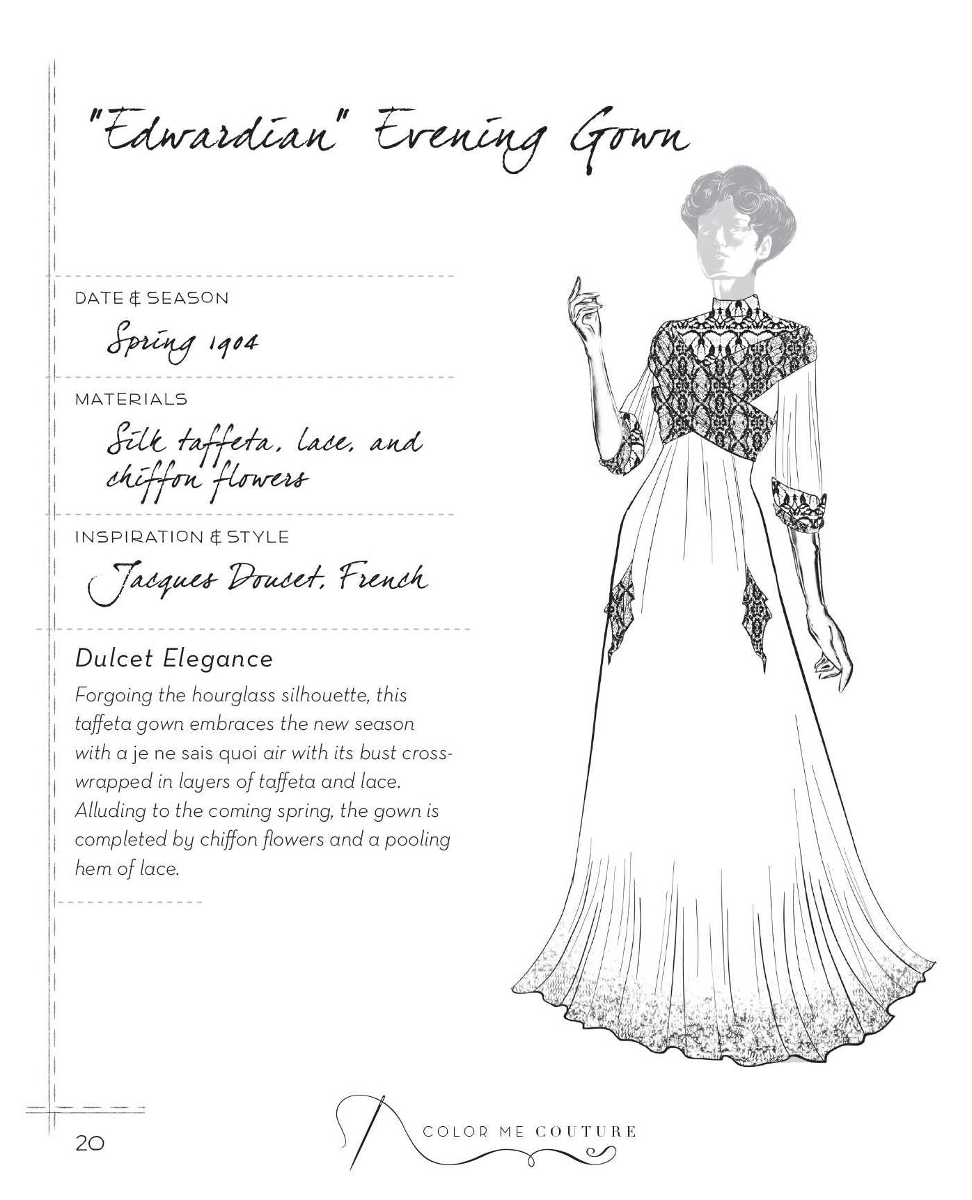 Color Me Couture: Imagine, Create and Sketch Your Own Fashion Designs