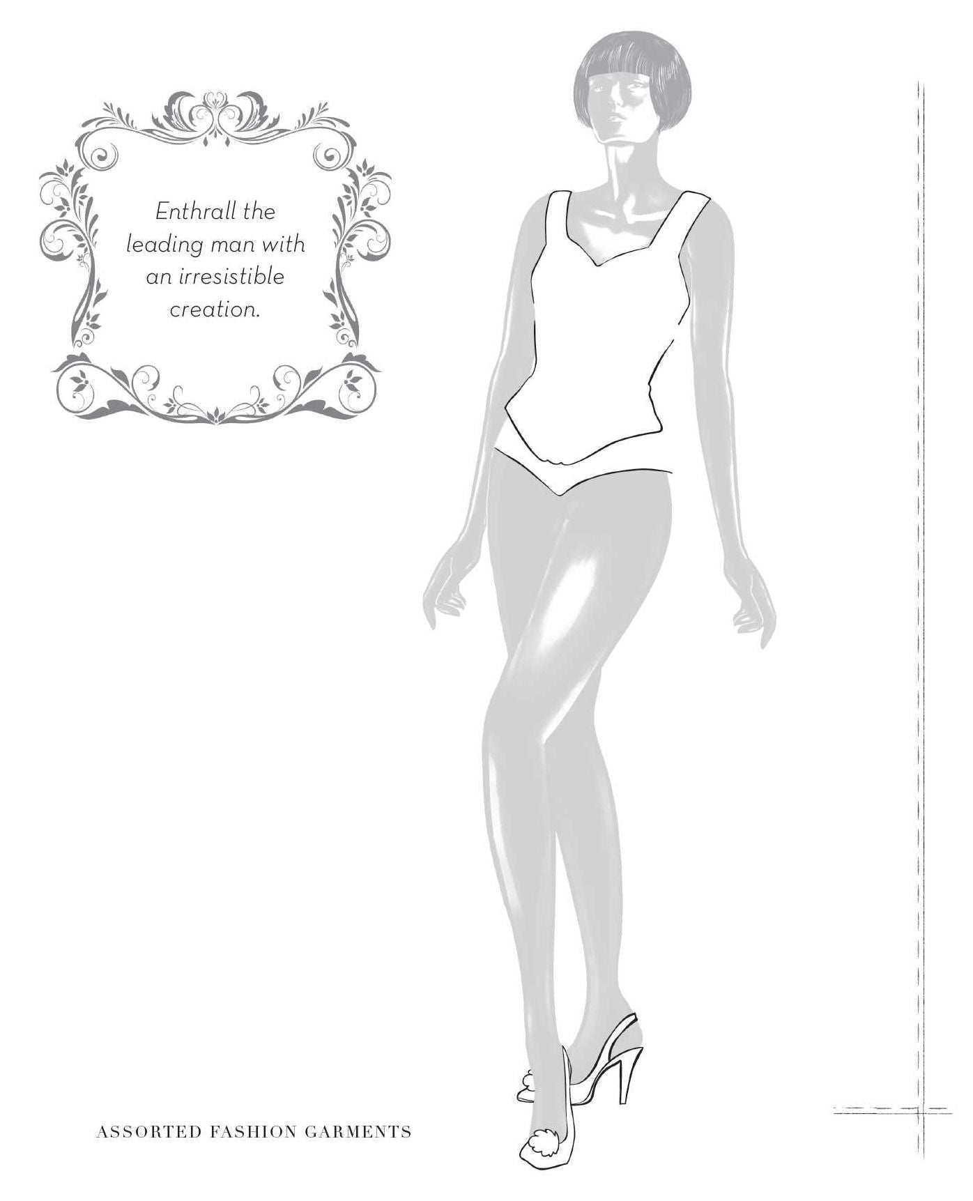 Color Me Couture: Imagine, Create and Sketch Your Own Fashion Designs