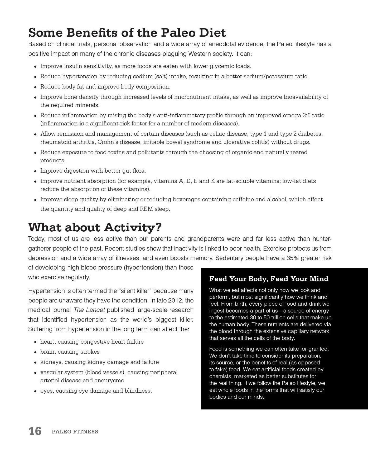 Paleo Fitness: A Nutrition and Training Program for Athletes on the Caveman Diet