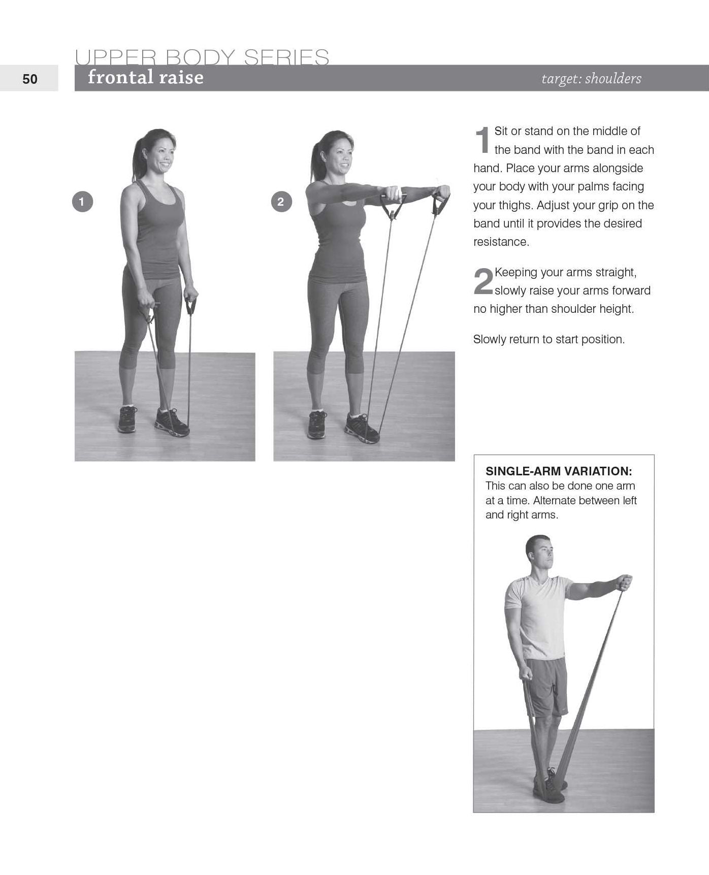 Resistance Band Workbook: Illustrated Step-by-Step Guide to Stretching, Strengthening and Rehabilitative Techniques