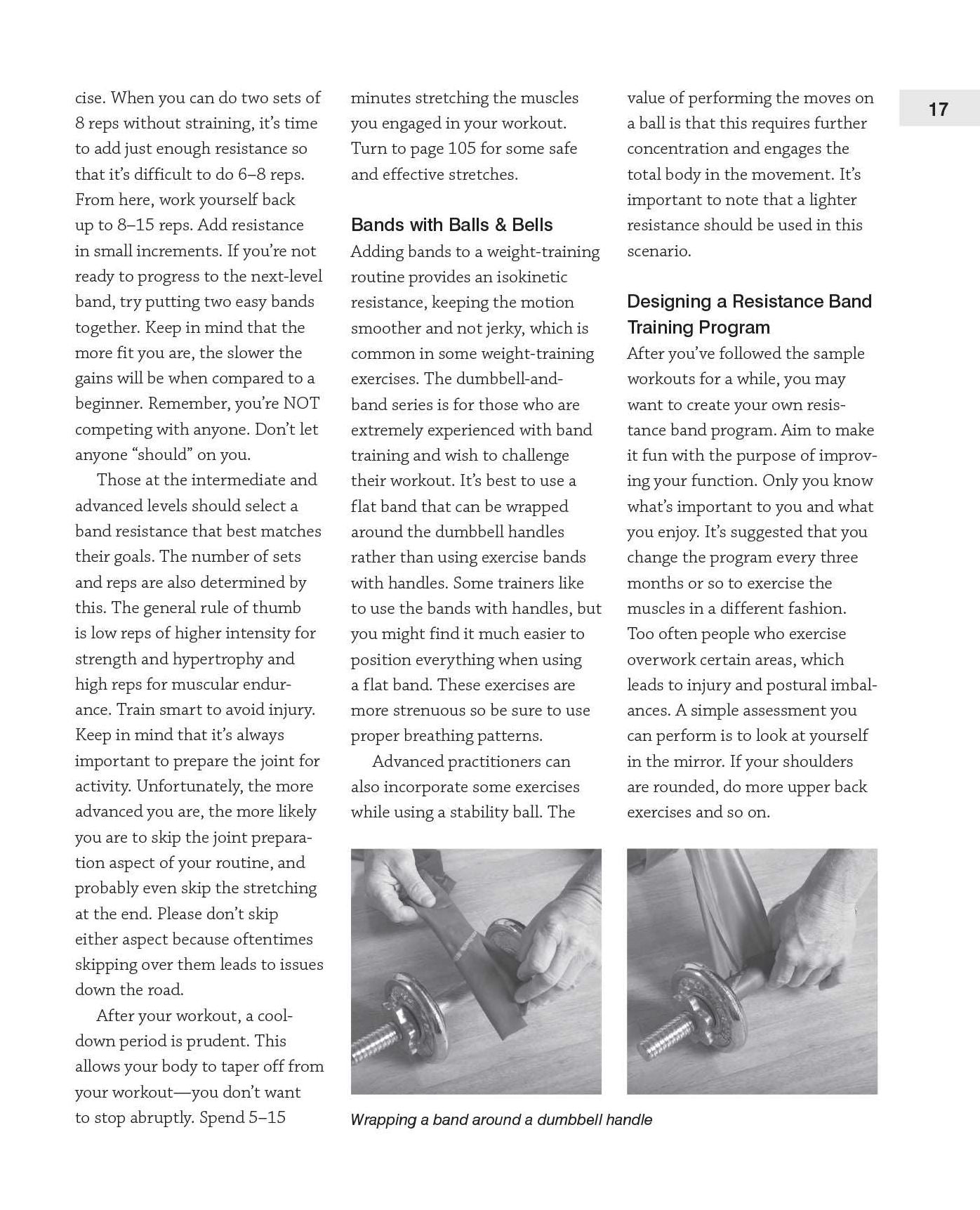 Resistance Band Workbook: Illustrated Step-by-Step Guide to Stretching, Strengthening and Rehabilitative Techniques