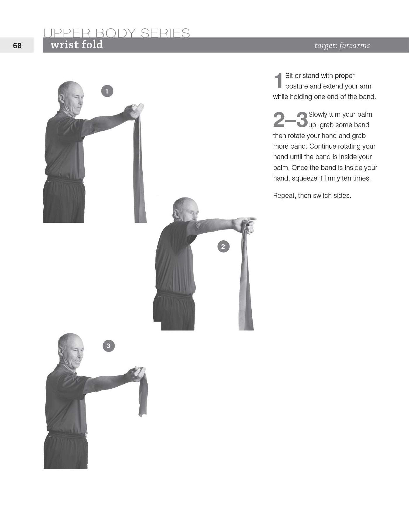 Resistance Band Workbook: Illustrated Step-by-Step Guide to Stretching, Strengthening and Rehabilitative Techniques