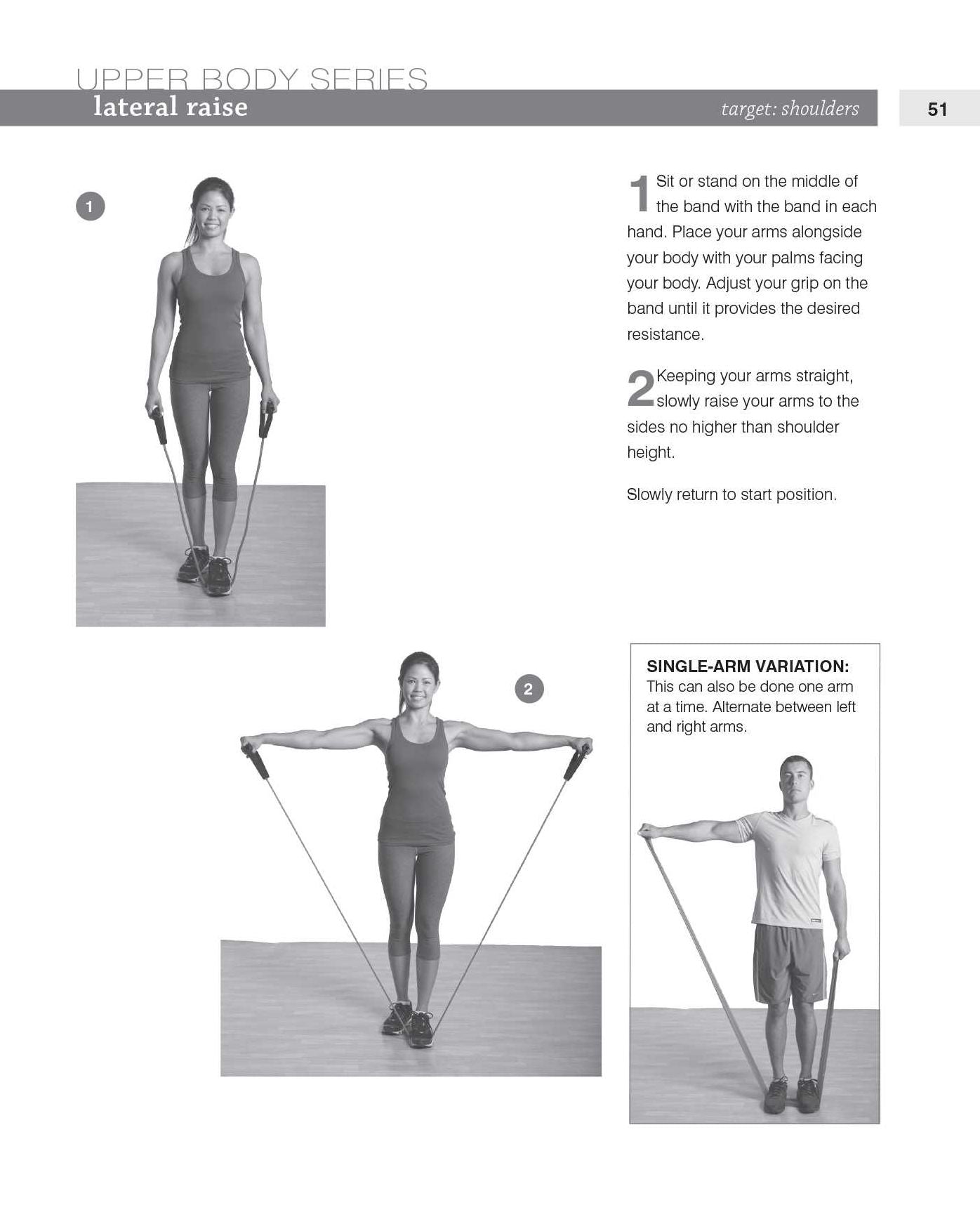 Resistance Band Workbook: Illustrated Step-by-Step Guide to Stretching, Strengthening and Rehabilitative Techniques
