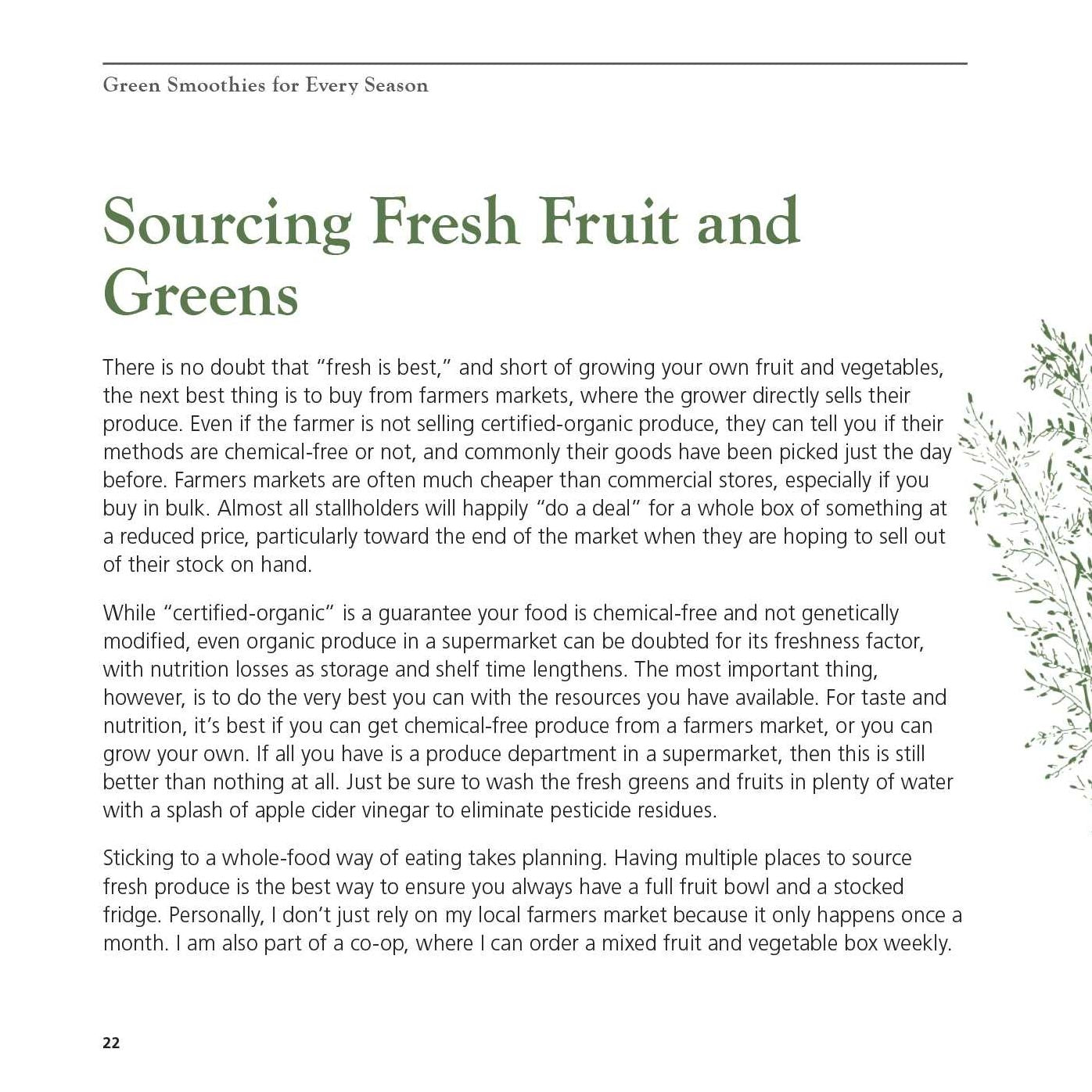 Green Smoothies for Every Season: A Year of Farmers Market-Fresh Super Drinks