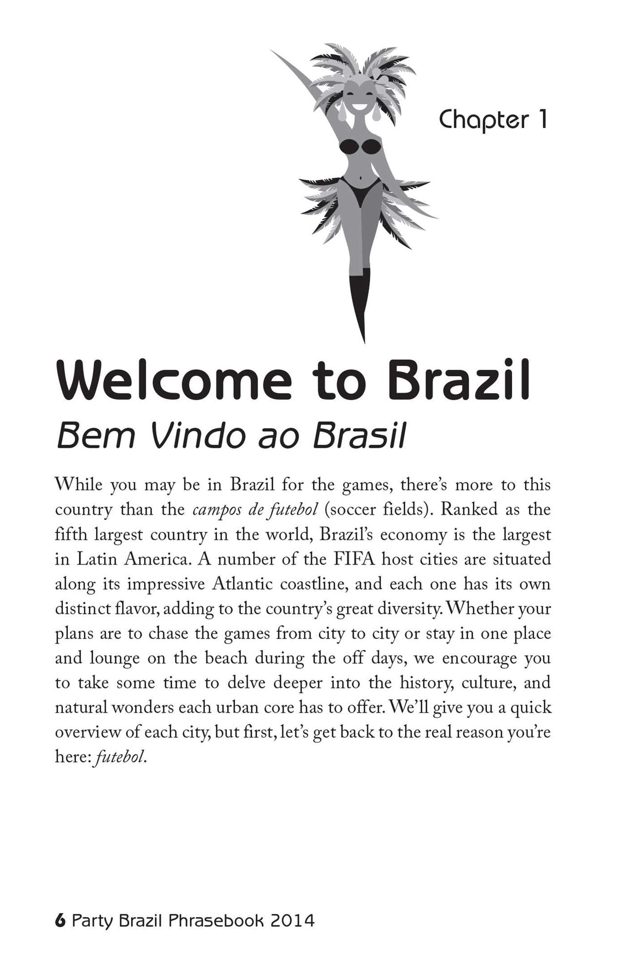 Party Brazil Phrasebook 2014: Slang, Music, Fun and Futebol